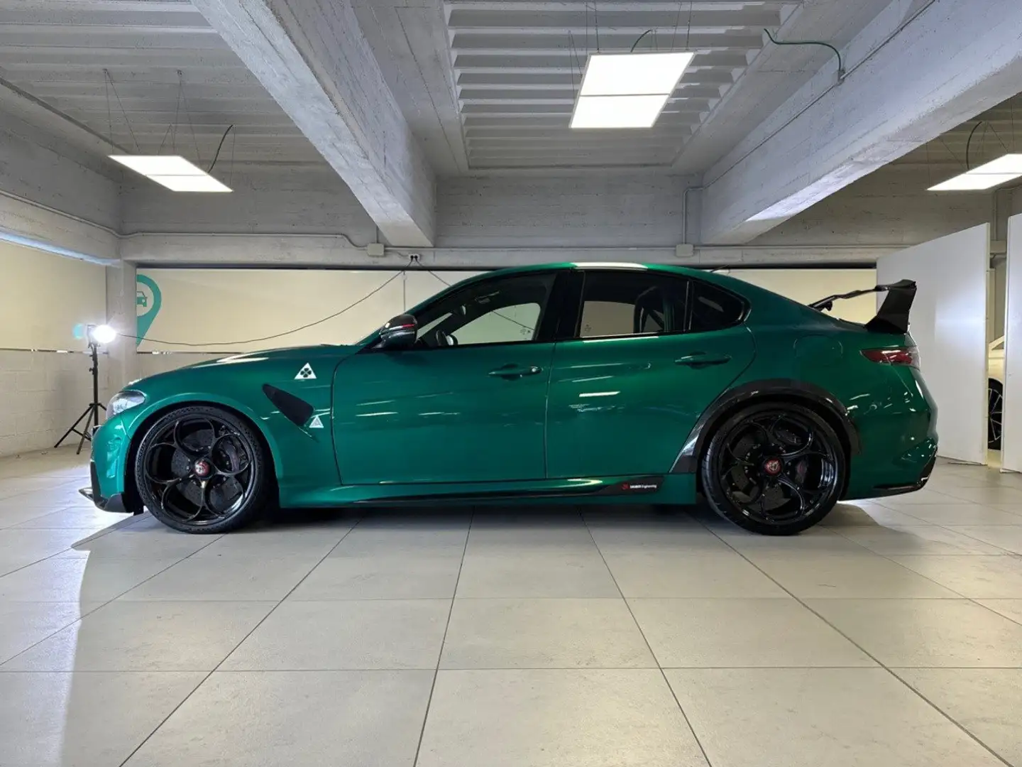 Alfa Romeo Giulia 2.9 V6 540CV GTAm AT8 Groen - 2