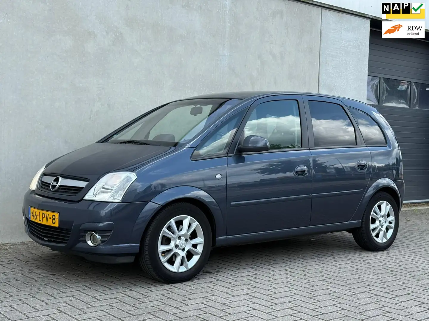 Opel Meriva 1.6-16V Cosmo, LEES ADVERTENTIE, Airco Blauw - 1