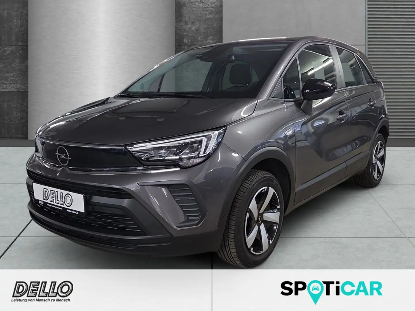 Opel Crossland Edition 1.2 TURBO AHK Klima Sitzheizung Sicht-Pake Gris - 1