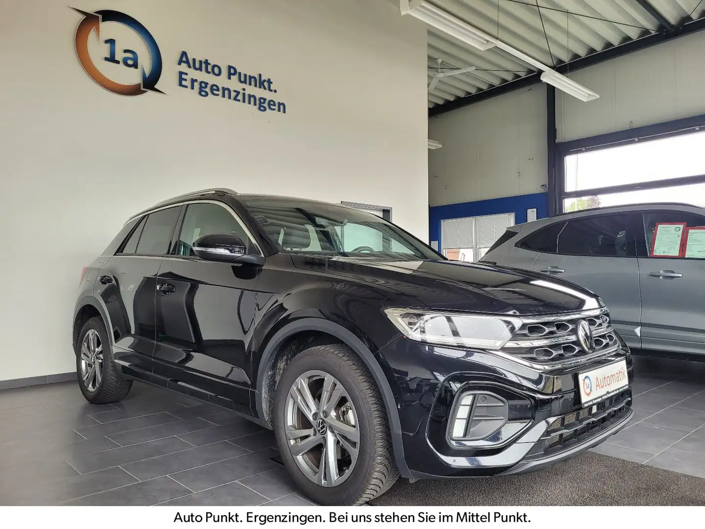 Volkswagen T-Roc TSI DSG R-Line m. Kamera/Navi/LED Noir - 1
