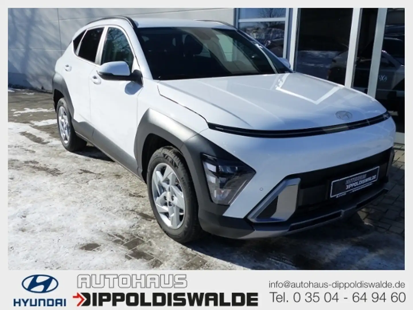 Hyundai KONA 1.6 T-GDI 2WD, Trend, el. Heckklappe Weiß - 1
