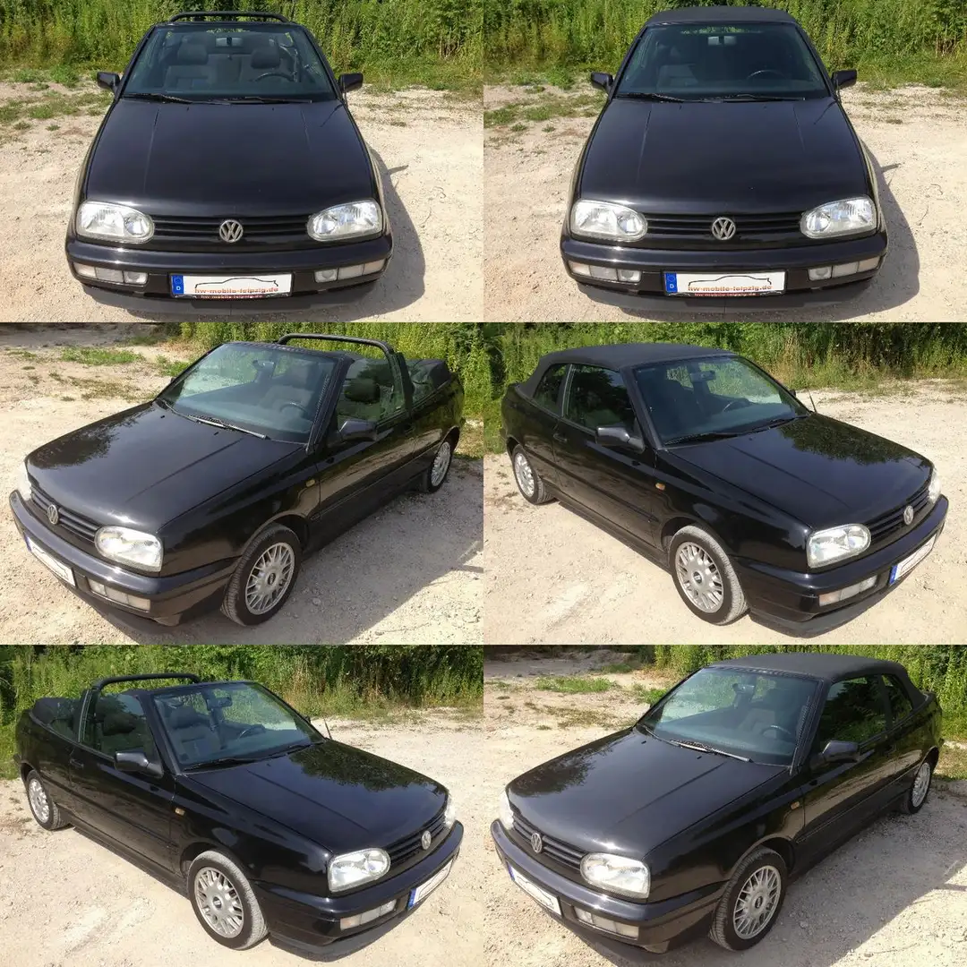 Volkswagen Golf 3 1.8 Bon Jovi Karmann Klima el. Verdeck Noir - 2