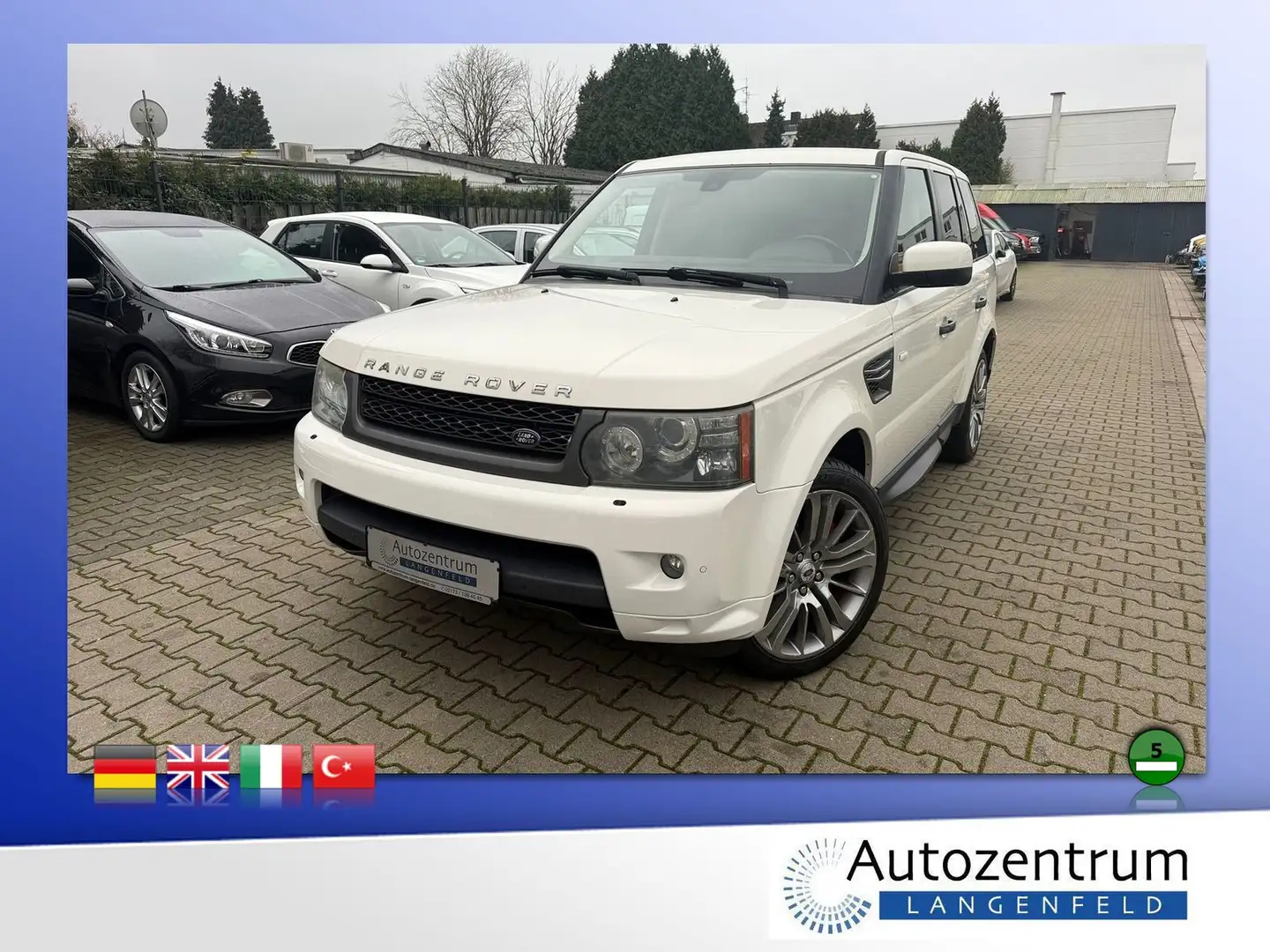 Land Rover Range Rover Sport V6 TD HSE*LEDER*NAVI*XENON*SD* Weiß - 1