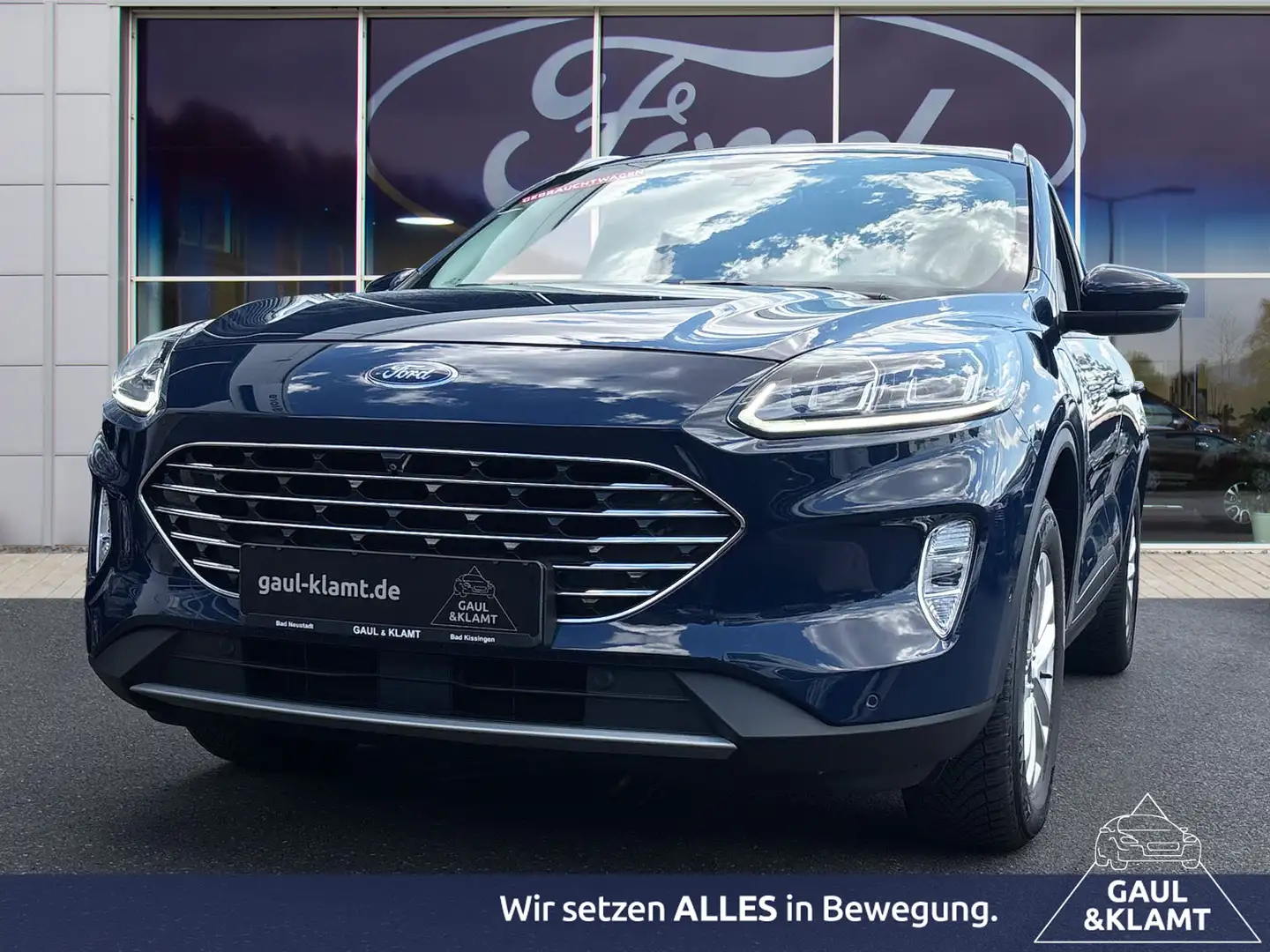 Ford Kuga 2,5 PHEV Titanium X #Klima #Keyfree #Winterpaket Blau - 1