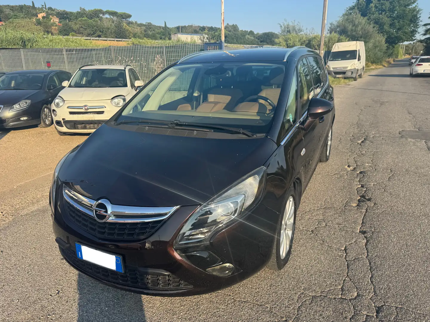 Opel Zafira Tourer 1.6 T Cosmo ecoM 150cv Marrone - 1