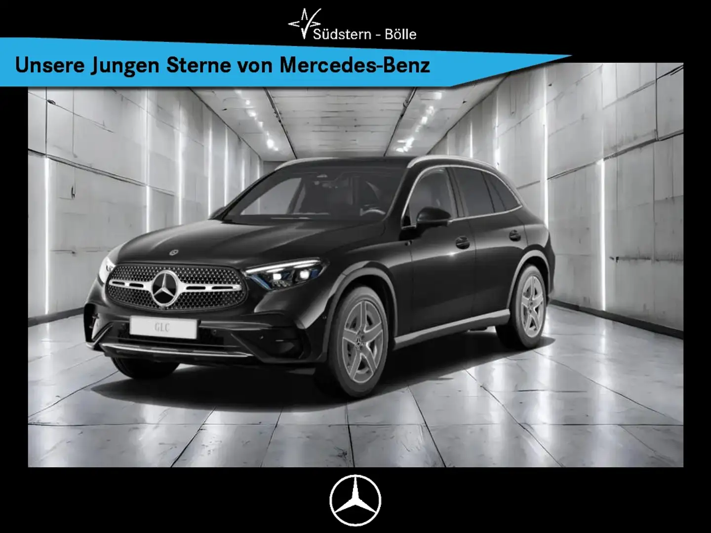 Mercedes-Benz GLC 450 d 4M AMG-ADV.PLUS+AHK+PANO+MEM.+TOTW.+DI Schwarz - 1
