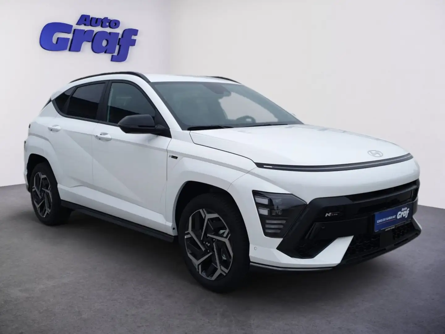 Hyundai KONA (SX2) N Line 1.0 T-GDI 2WD k3bl0 Weiß - 2