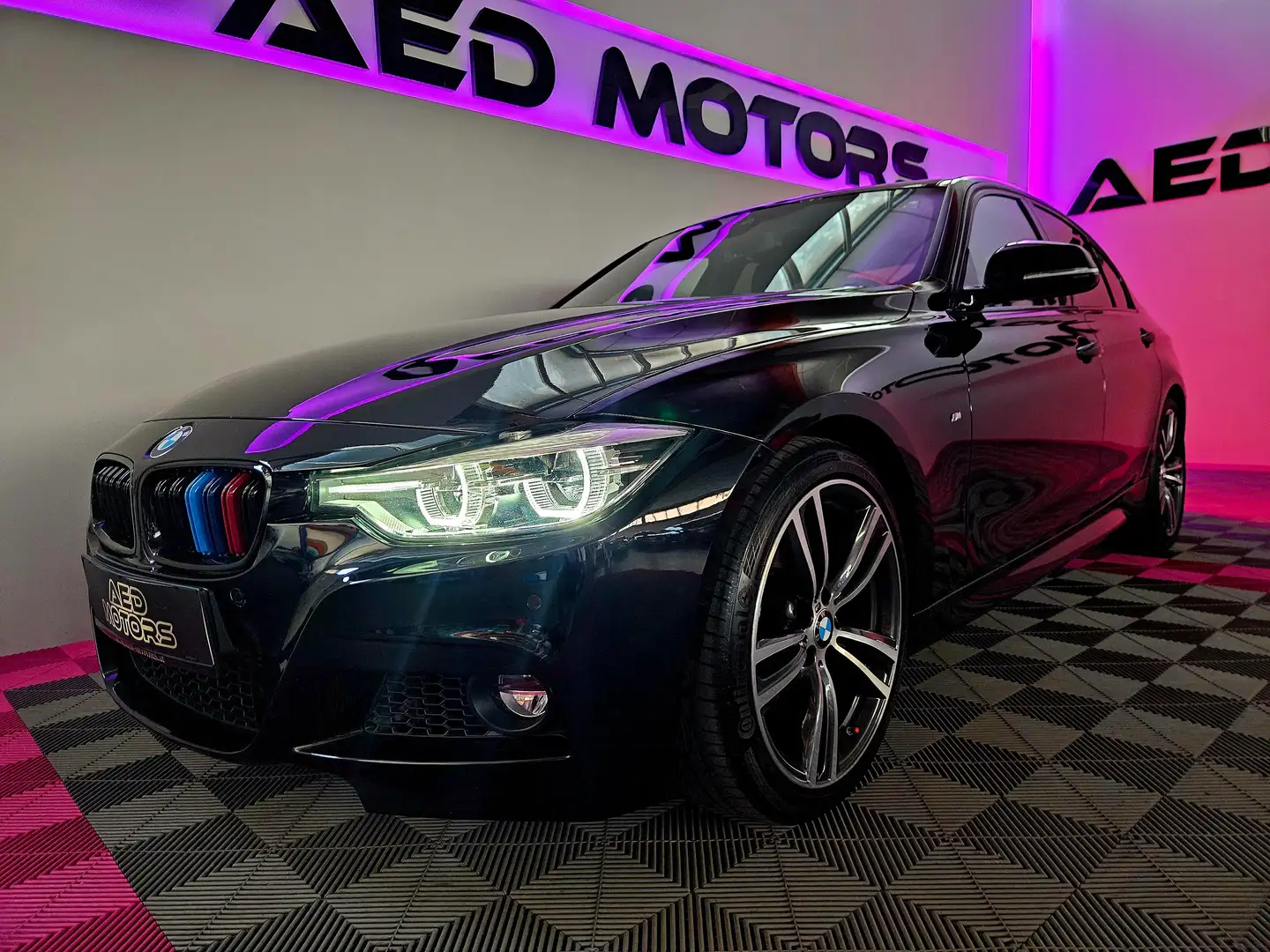 BMW 318 318 d M Sport nur 76000km Schwarz - 2