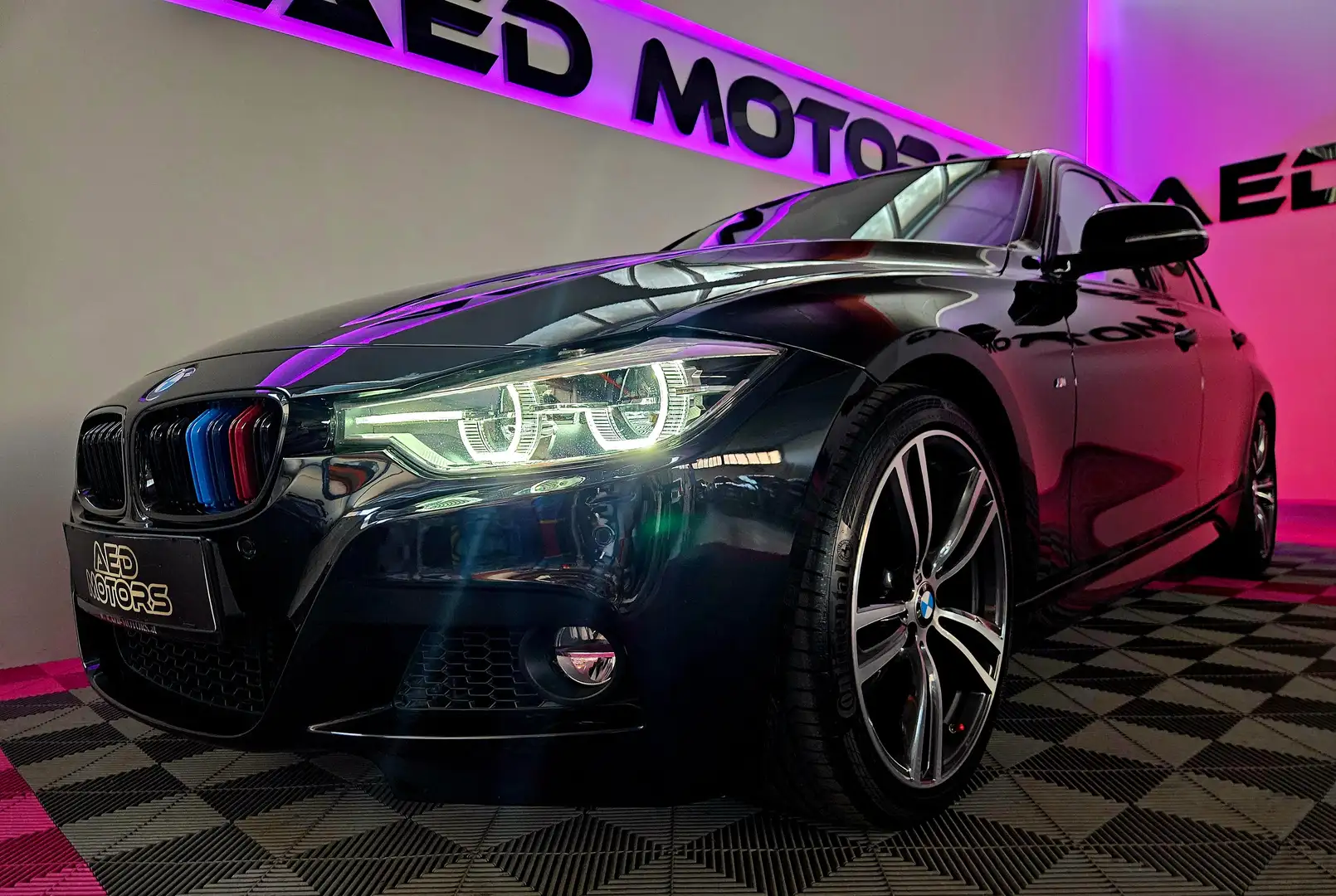 BMW 318 318 d M Sport nur 76000km Schwarz - 1