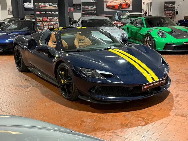 Ferrari 296 GTS Blu Pozzi -FULL CARBON-Lifting-Daytona