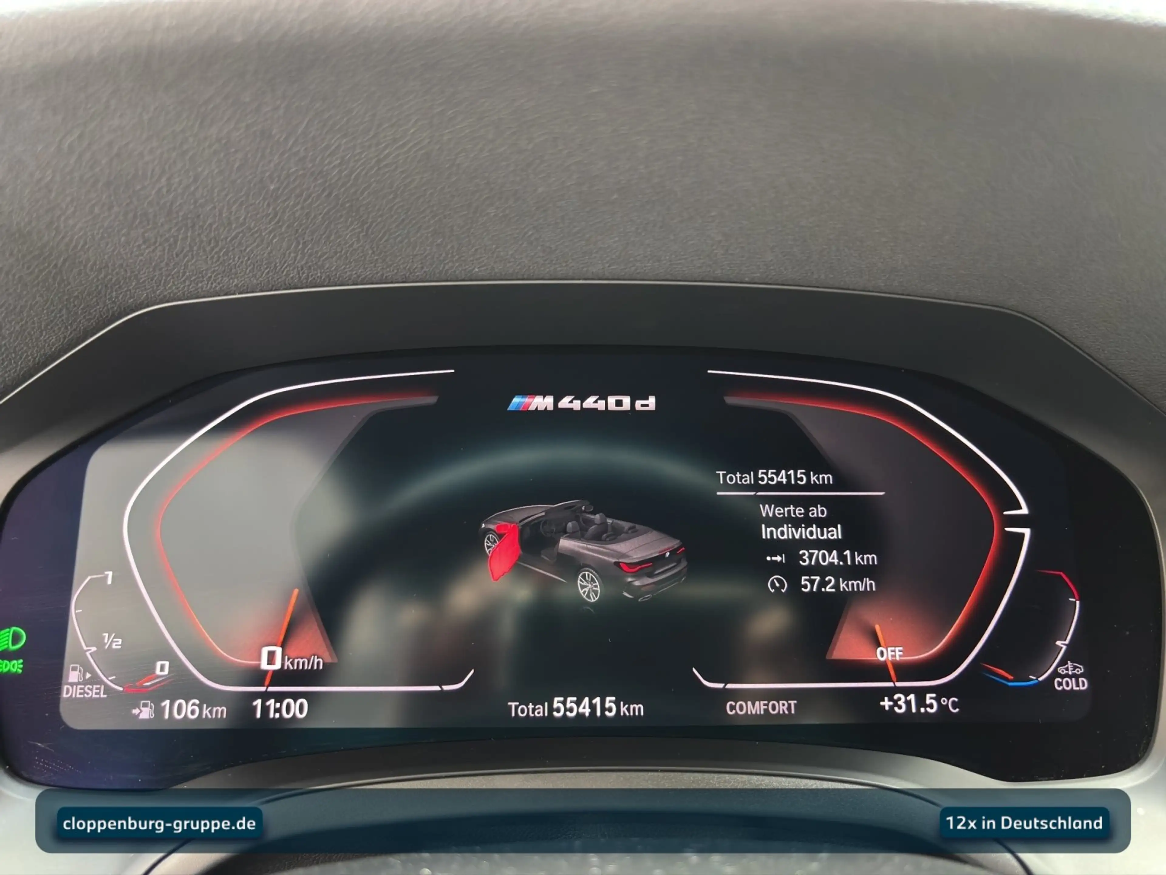 BMW 440 M440d xDrive Cabrio M Sport Head-Up+Navi+Kamera — photo 14