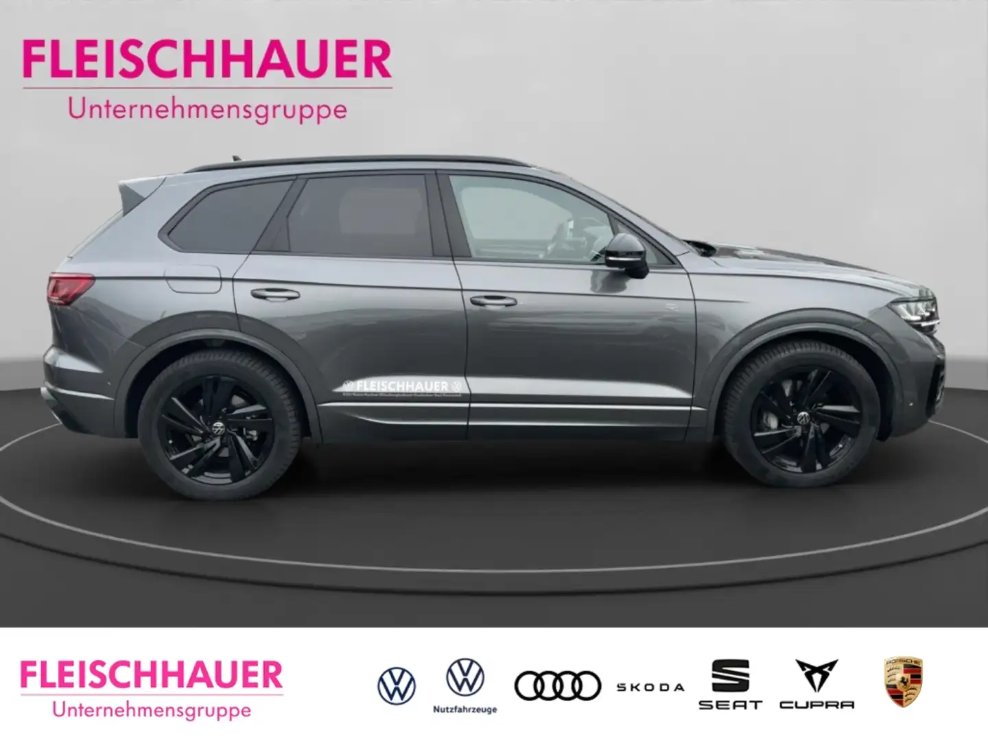 Volkswagen Touareg 4Motion R-Line 3.0 V6 TDI HUD Luftfederung StandHZ Grau - 2