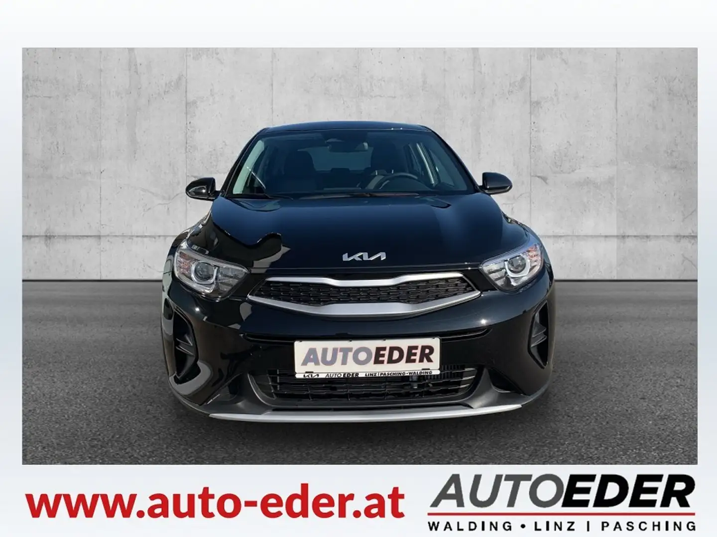 Kia Stonic 1,0 TGDI GPF ISG Titan Schwarz - 2