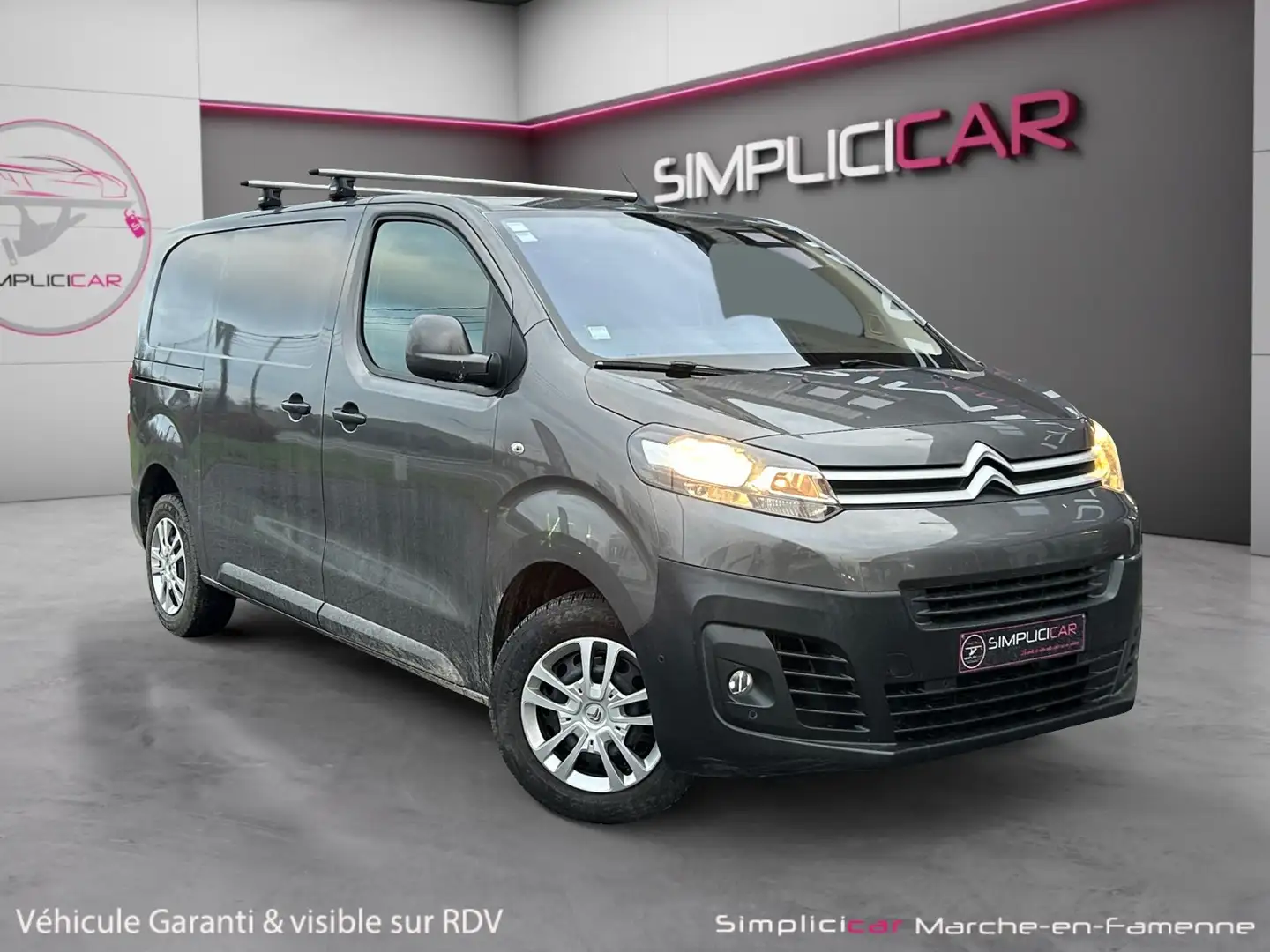 Citroen Jumpy Jumpy 1.6 HDi 3 places Utilitaire TVA Recup Gris - 1
