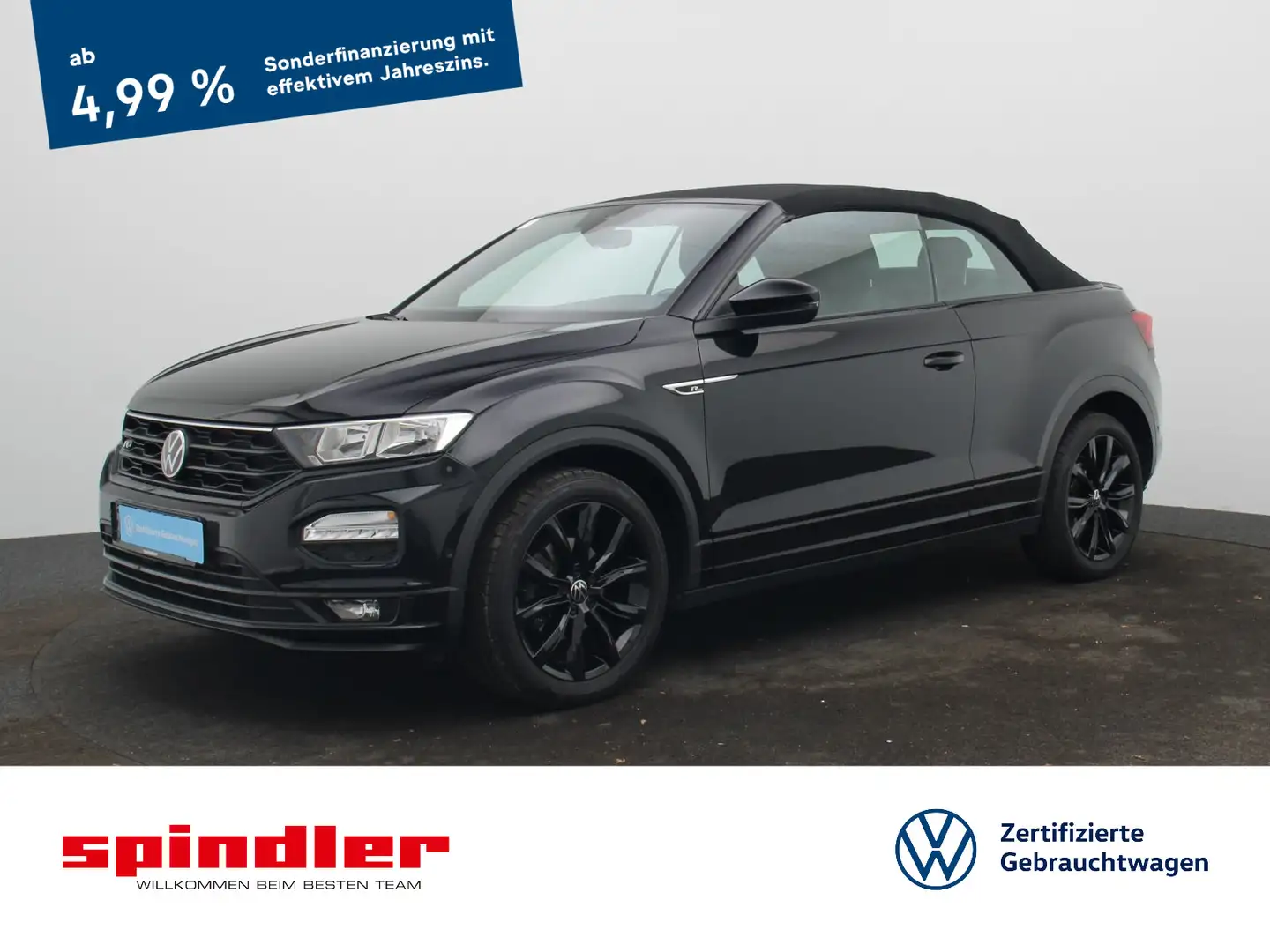 Volkswagen T-Roc R-Line 1.5 TSI DSG / Navi, Beats Schwarz - 1
