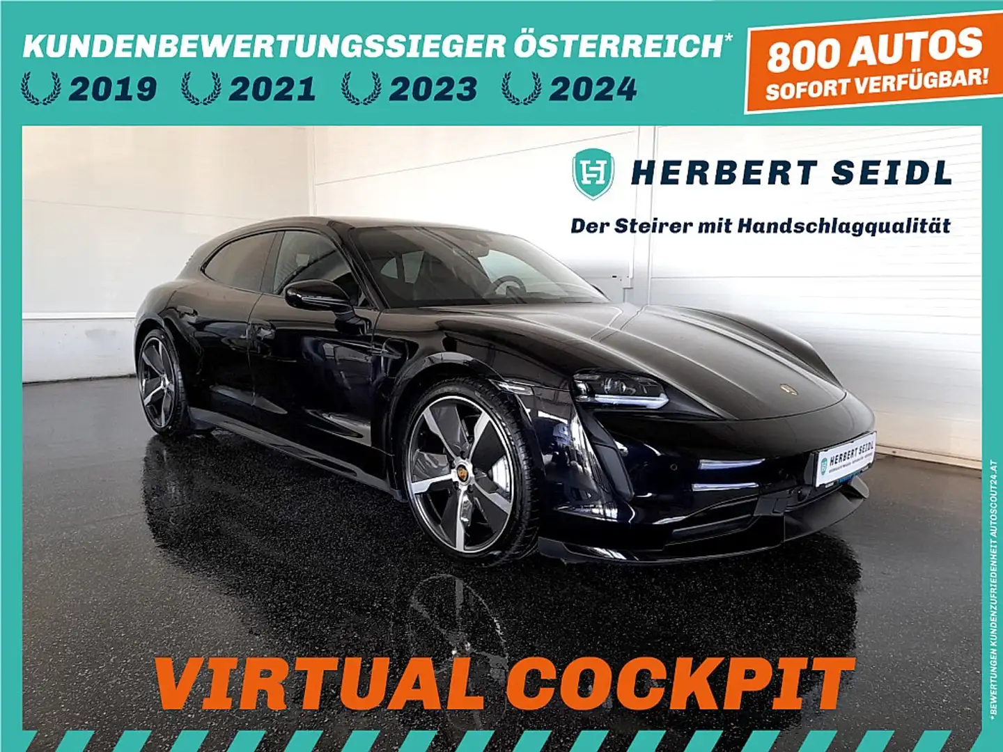 Porsche Taycan Turbo Sport Turismo *NP: € 192.114,--* Schwarz - 1