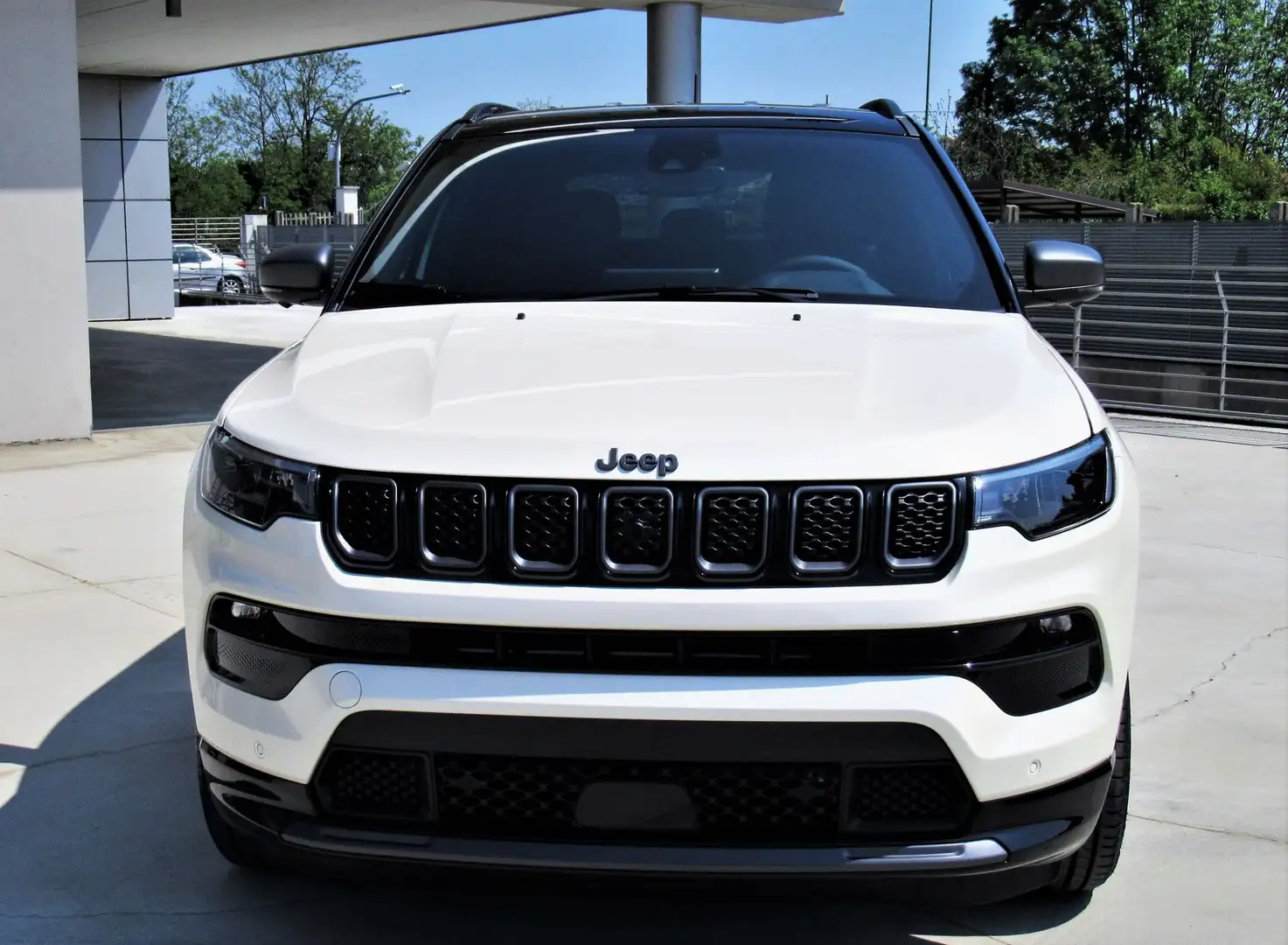 Jeep Compass 1.3 T4 150 CV aut. 2WD 80° Anniversario Fatturab Blanc - 2