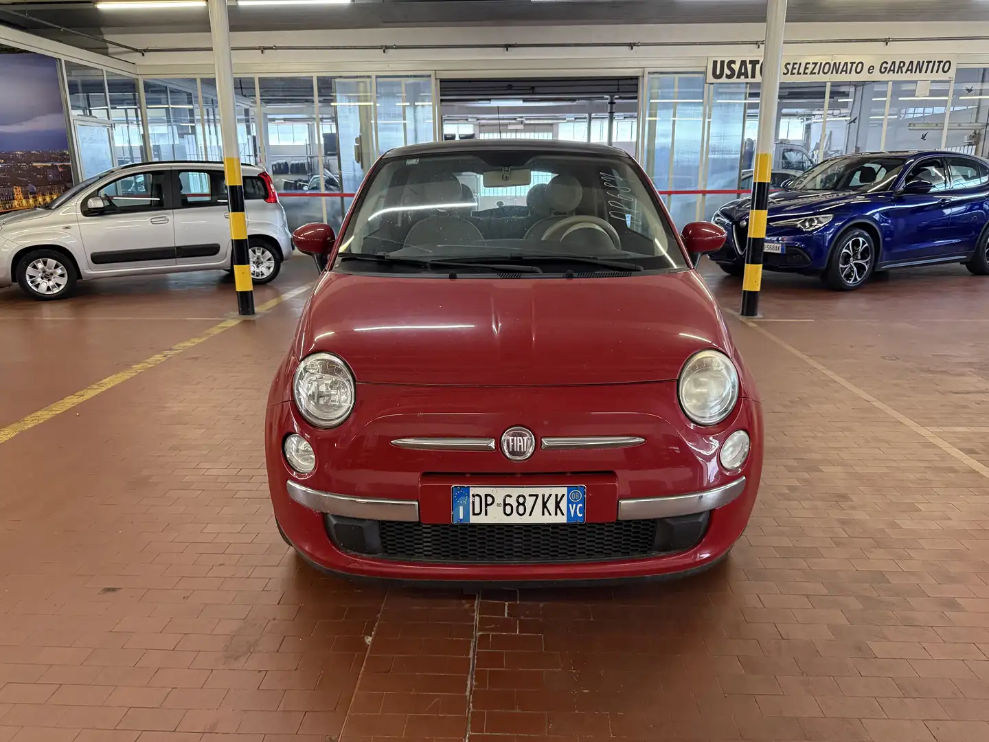 Fiat 500 1.2 Lounge 69cv Rosso - 1