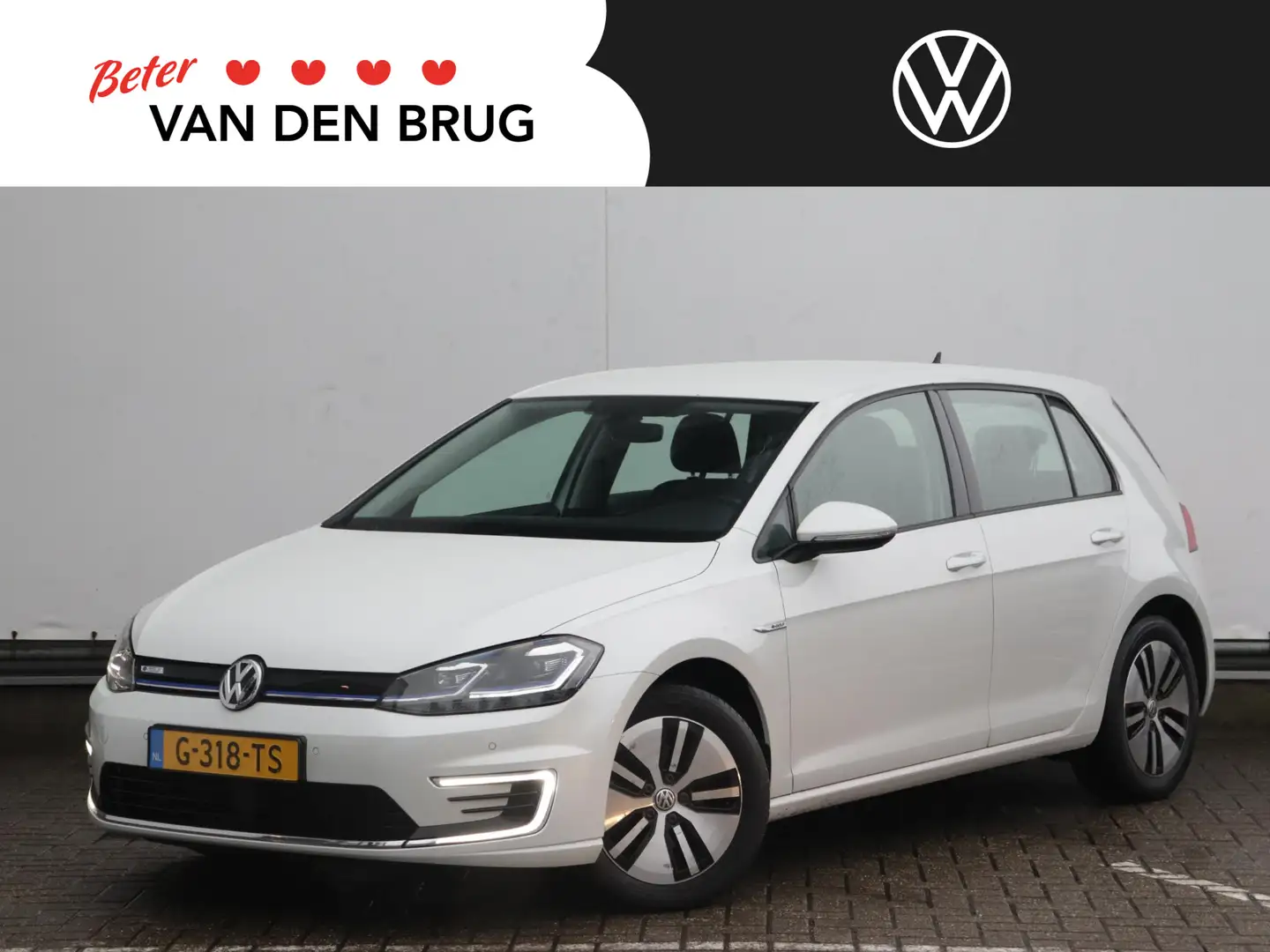 Volkswagen e-Golf E-DITION | Apple Carplay/Android Auto | Adaptive c Blanc - 1