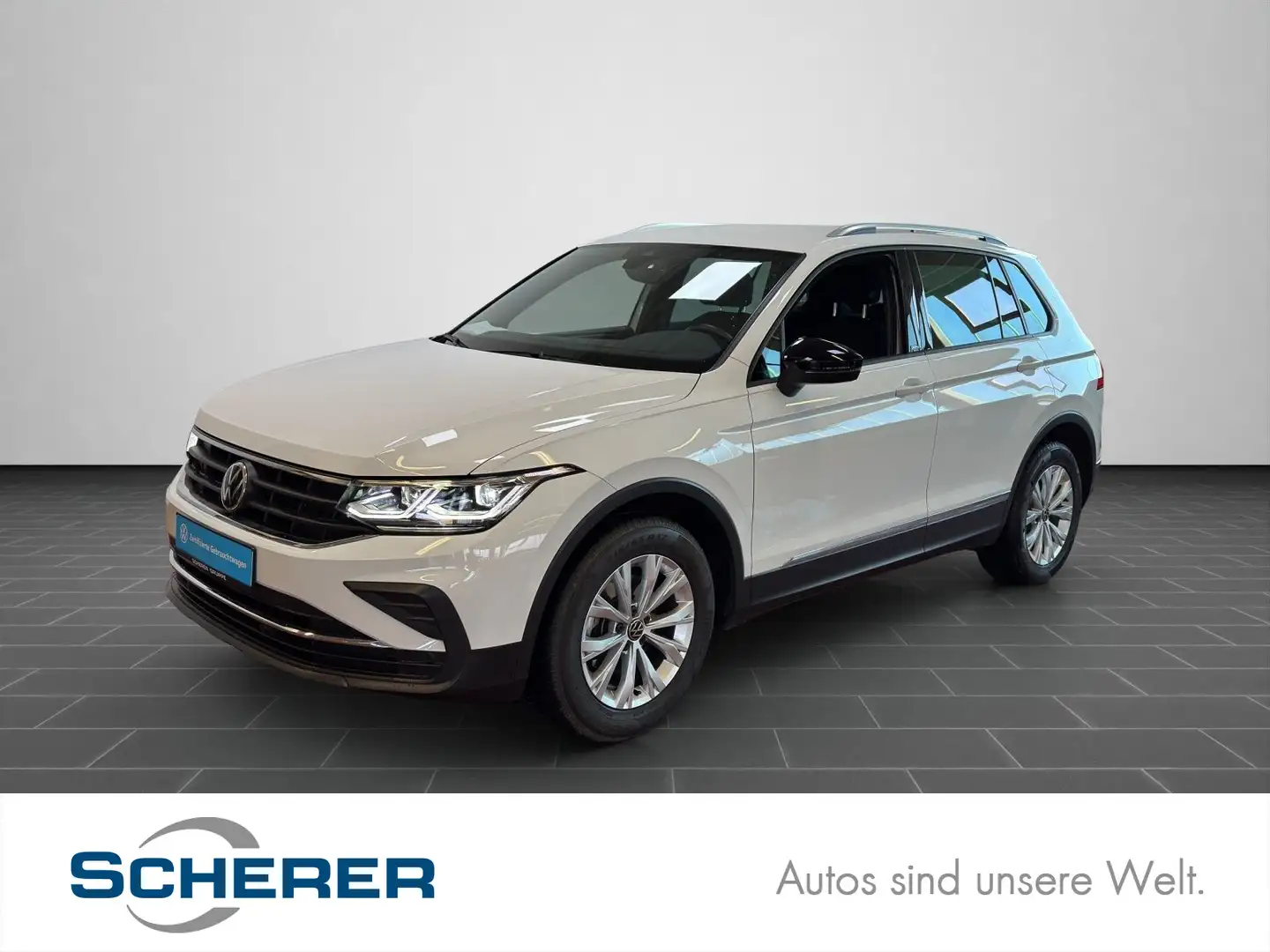 Volkswagen Tiguan 1.5 TSI DSG UNITED *Navi*Matrix*Kamera*AH Weiß - 1