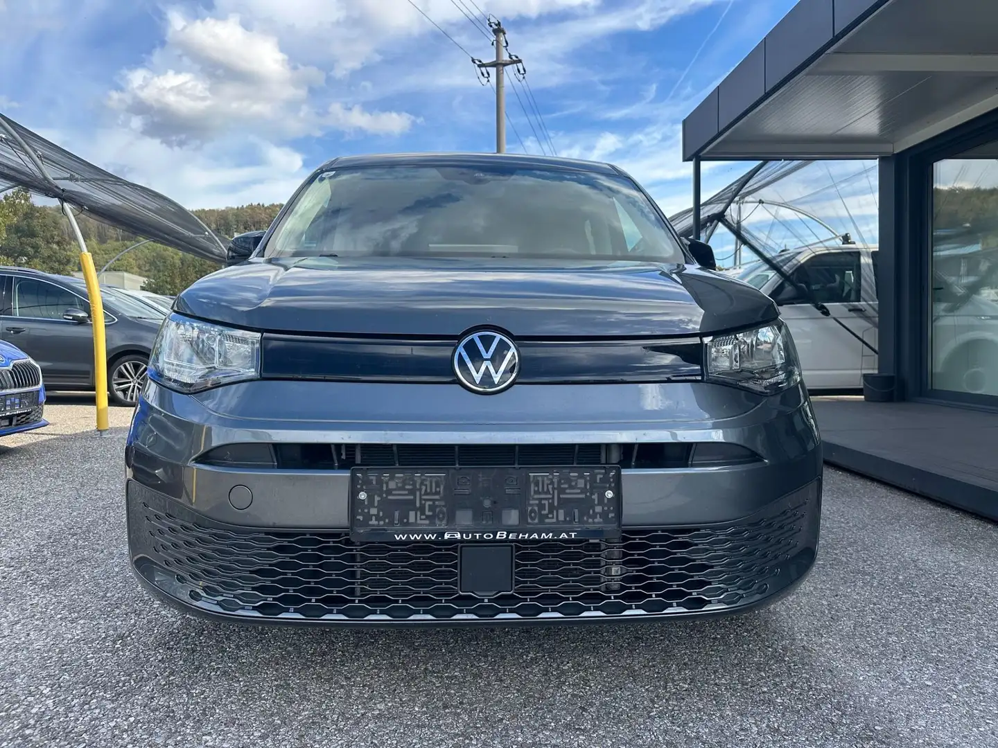 Volkswagen Caddy Maxi 2,0 TDI DSG 7-Sitzer-Carplay-Sitzhzg. Grau - 2