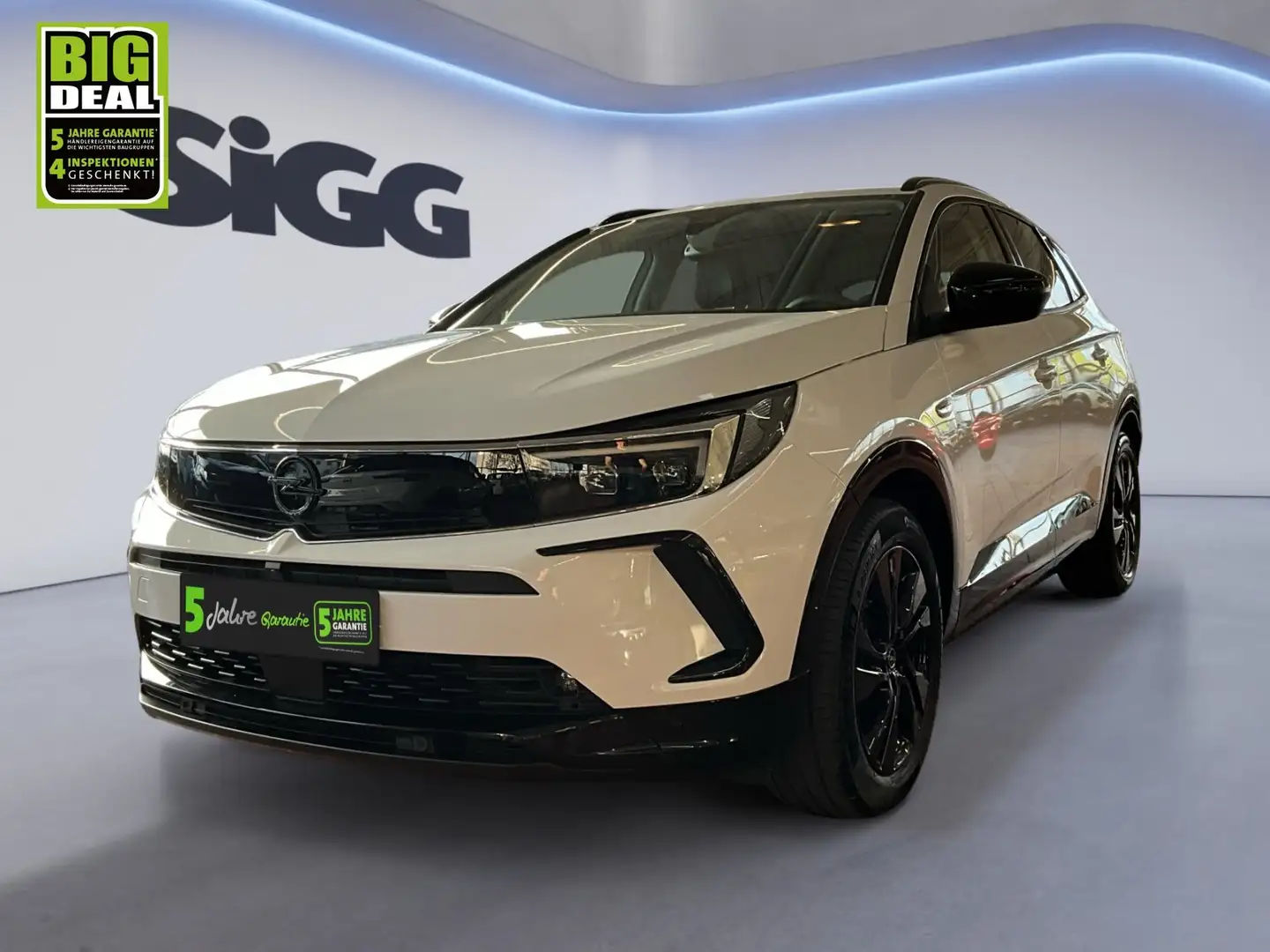 Opel Grandland 1.2 Turbo GS Line Sitzheizung Kamera Weiß - 2