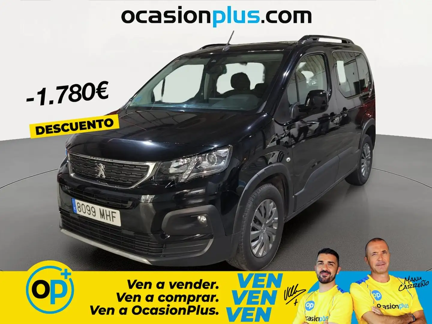 Peugeot Rifter N1 1.5BlueHDI S&S Allure Business Standard Negro - 1