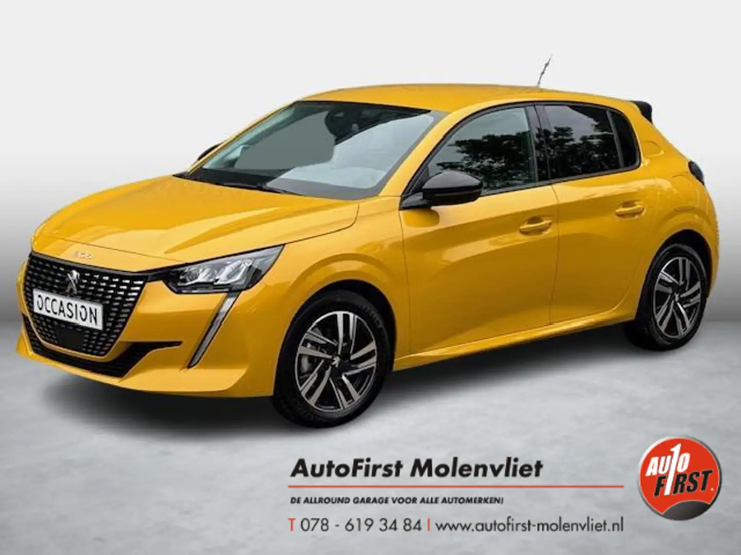 Peugeot 208 1.2 PureTech Allure Pack I INCL. € 850,00 AFL.KOST Geel - 1