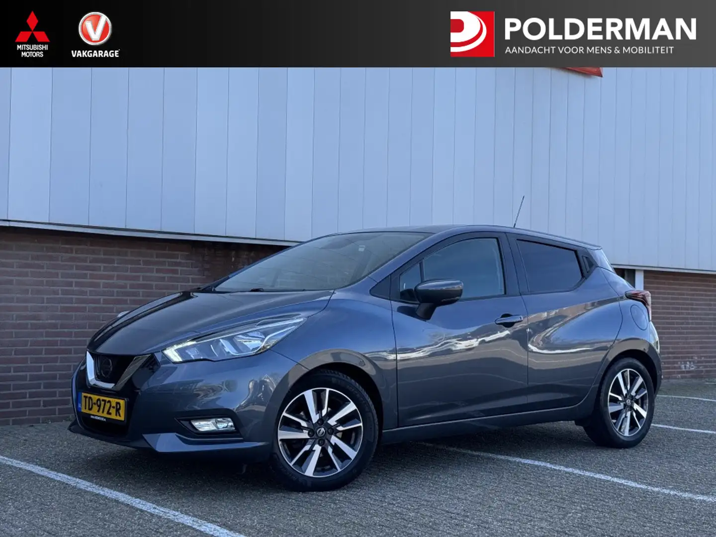 Nissan Micra 0.9 IG-T N-Connecta Grijs - 1