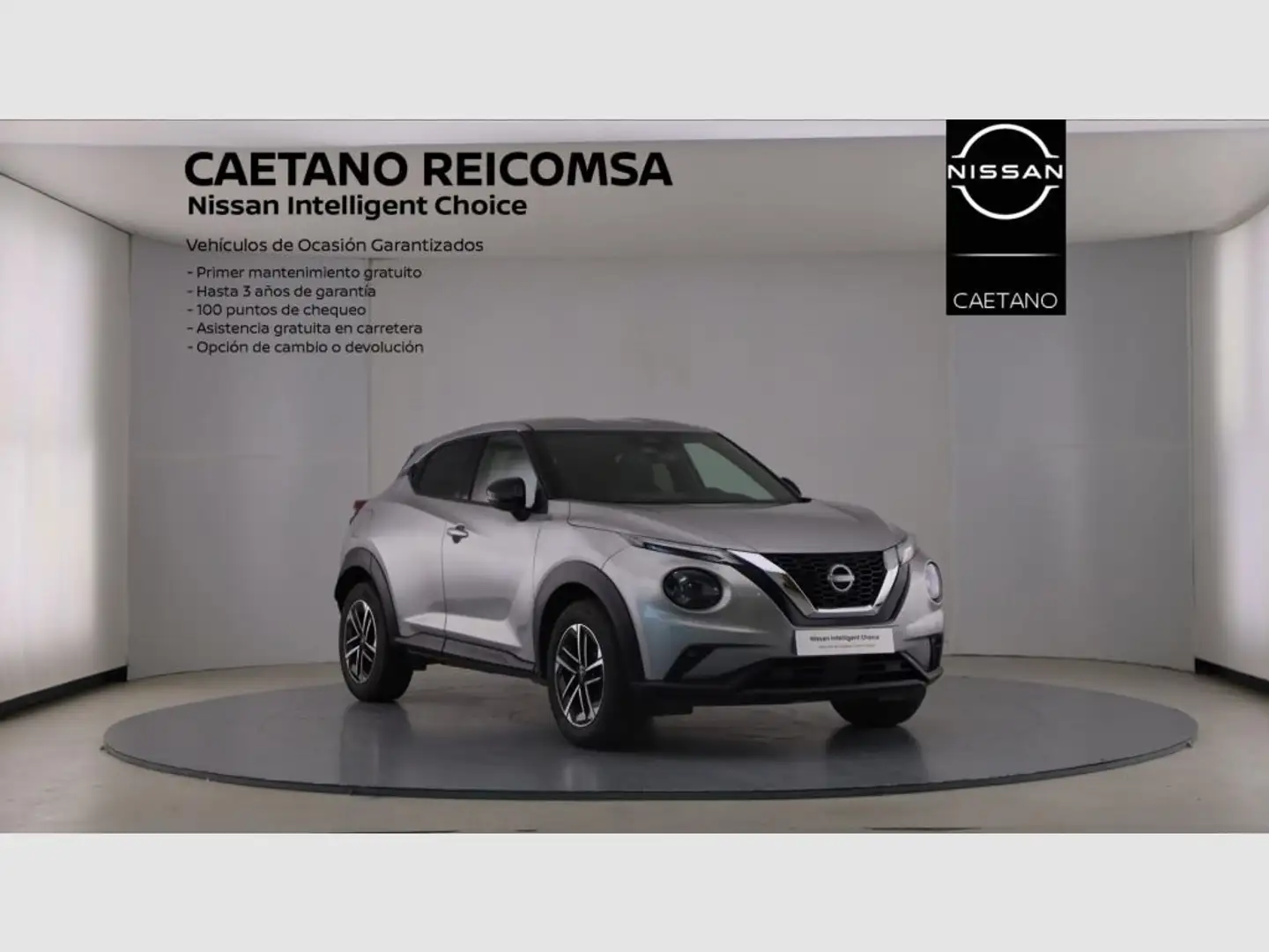 Nissan Juke 1.0 DIG-T N-Connecta 4x2 DCT 7 84kW Plateado - 1