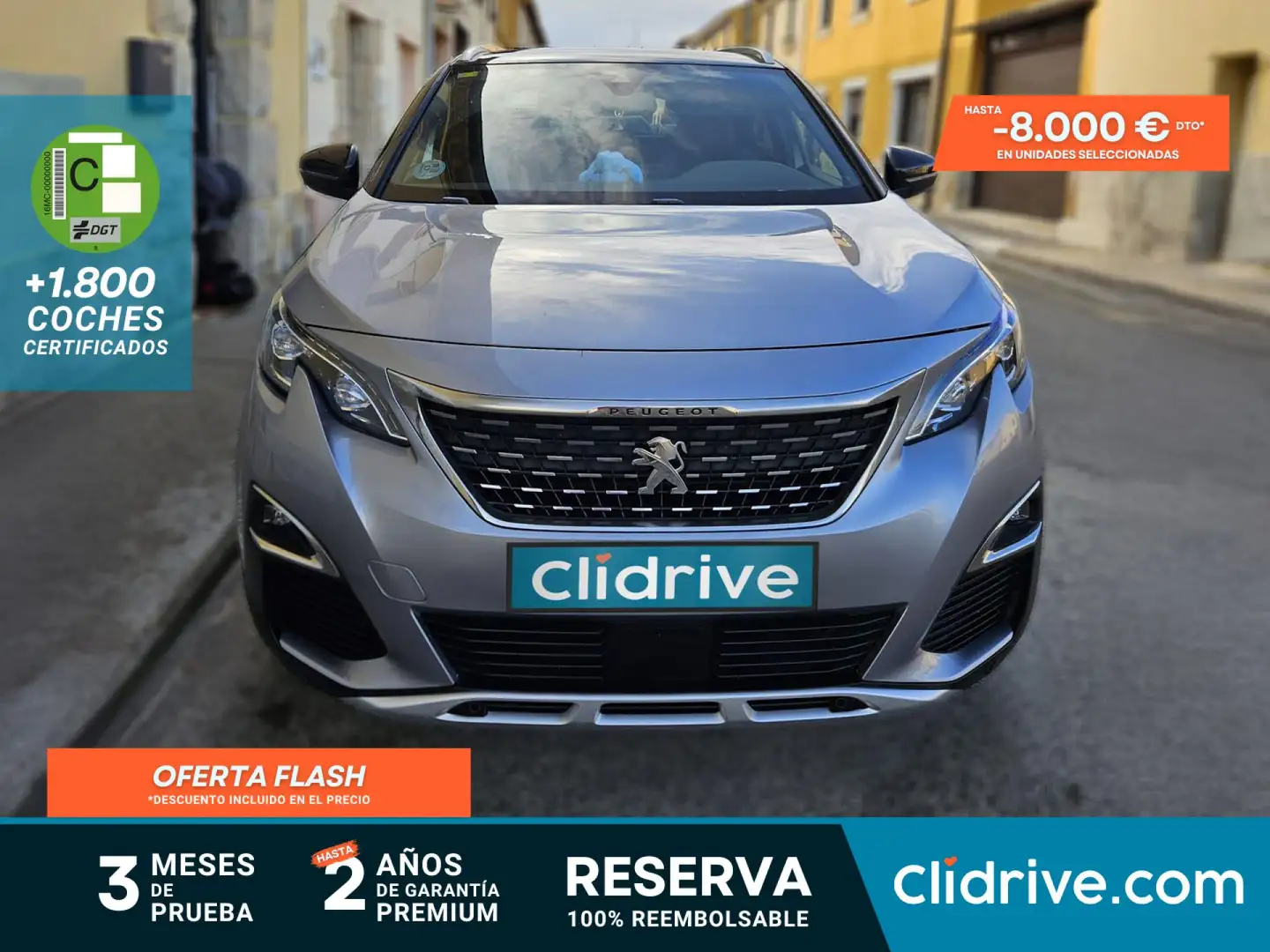 Peugeot 5008 GT-Line 1.2L PureTech 96kW (130CV) EAT8 Gris - 1