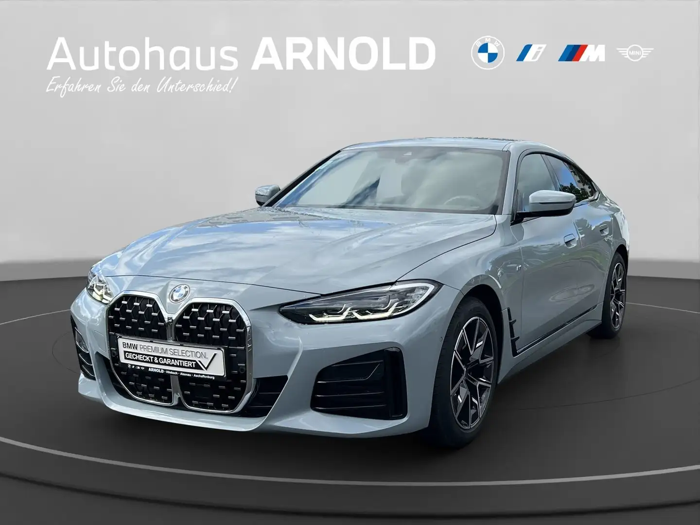 BMW 420 i Gran Coupé M Sportpaket HeadUp Grau - 1