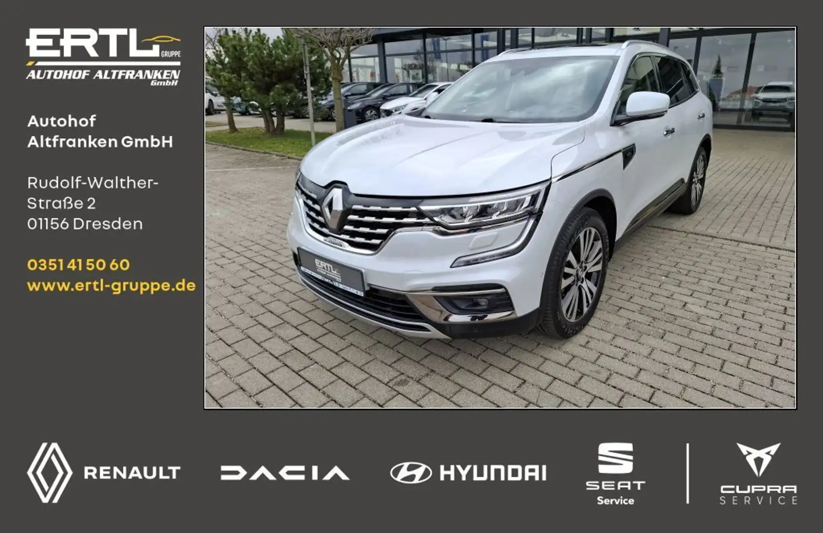 Renault Koleos BLUE dCi 185 4WD X-tronic INITIALE PARIS Weiß - 1