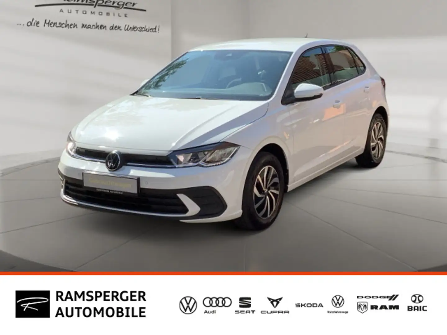 Volkswagen Polo 1.0 Life APP Klima SHZ PDC Weiß - 1