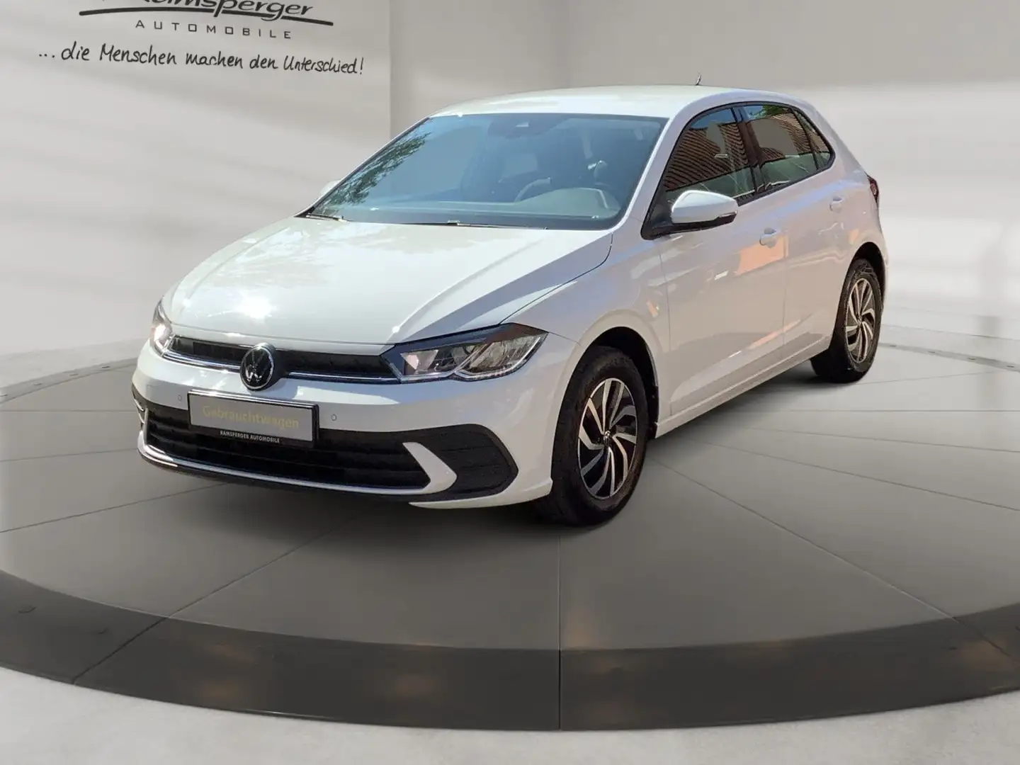 Volkswagen Polo 1.0 Life APP Klima SHZ PDC Weiß - 2