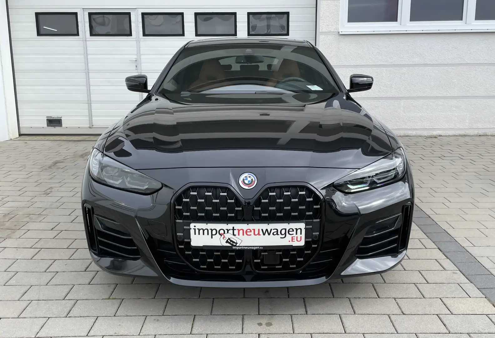 BMW 420 d Gran Coupé M Sport Schiebedach+LEDER+AHK uvm! Schwarz - 2