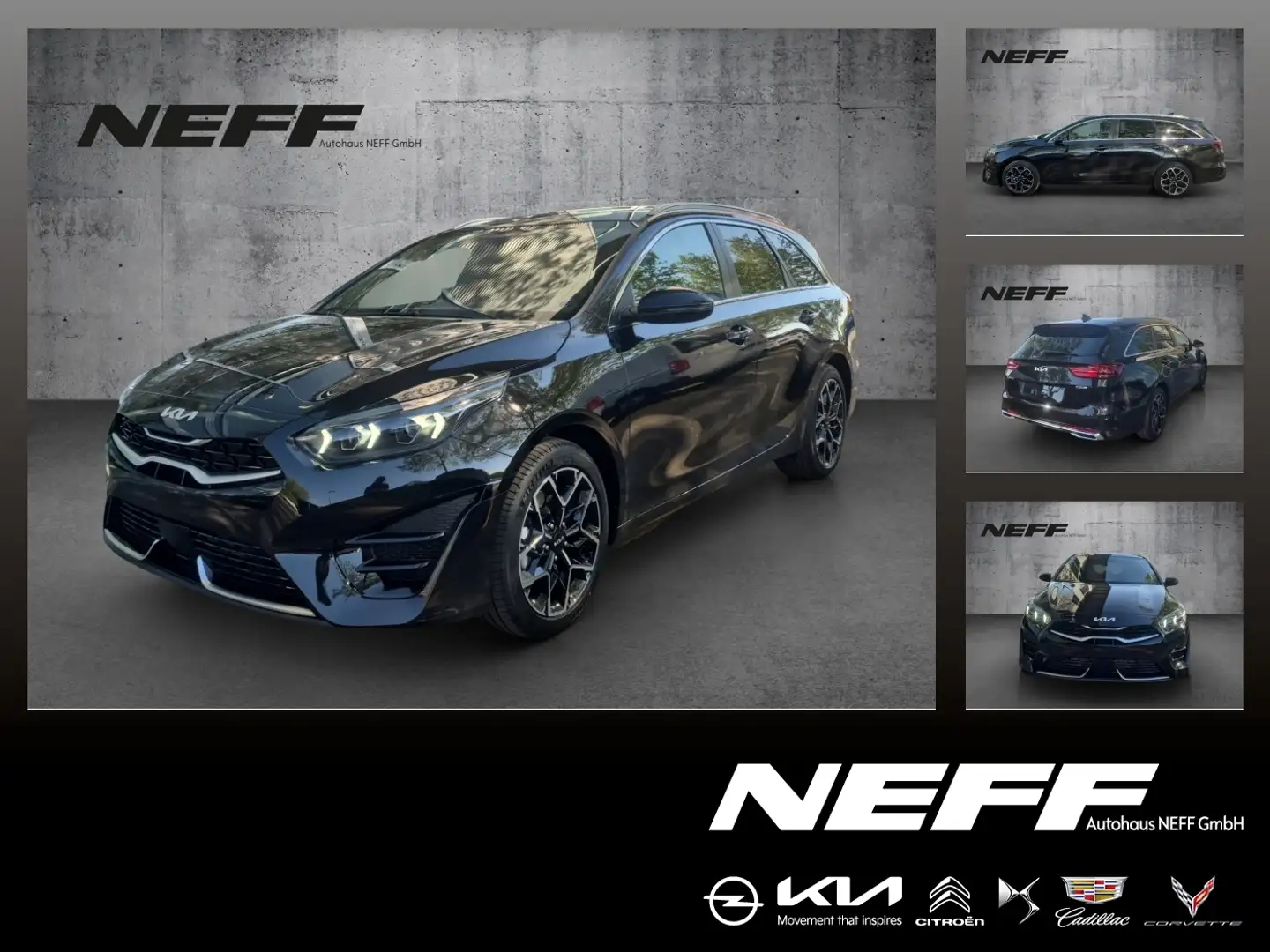 Kia Ceed SW / cee'd SW Ceed Sportswagon 1.5 T-GDI-  GT Line GT Line Nero - 1