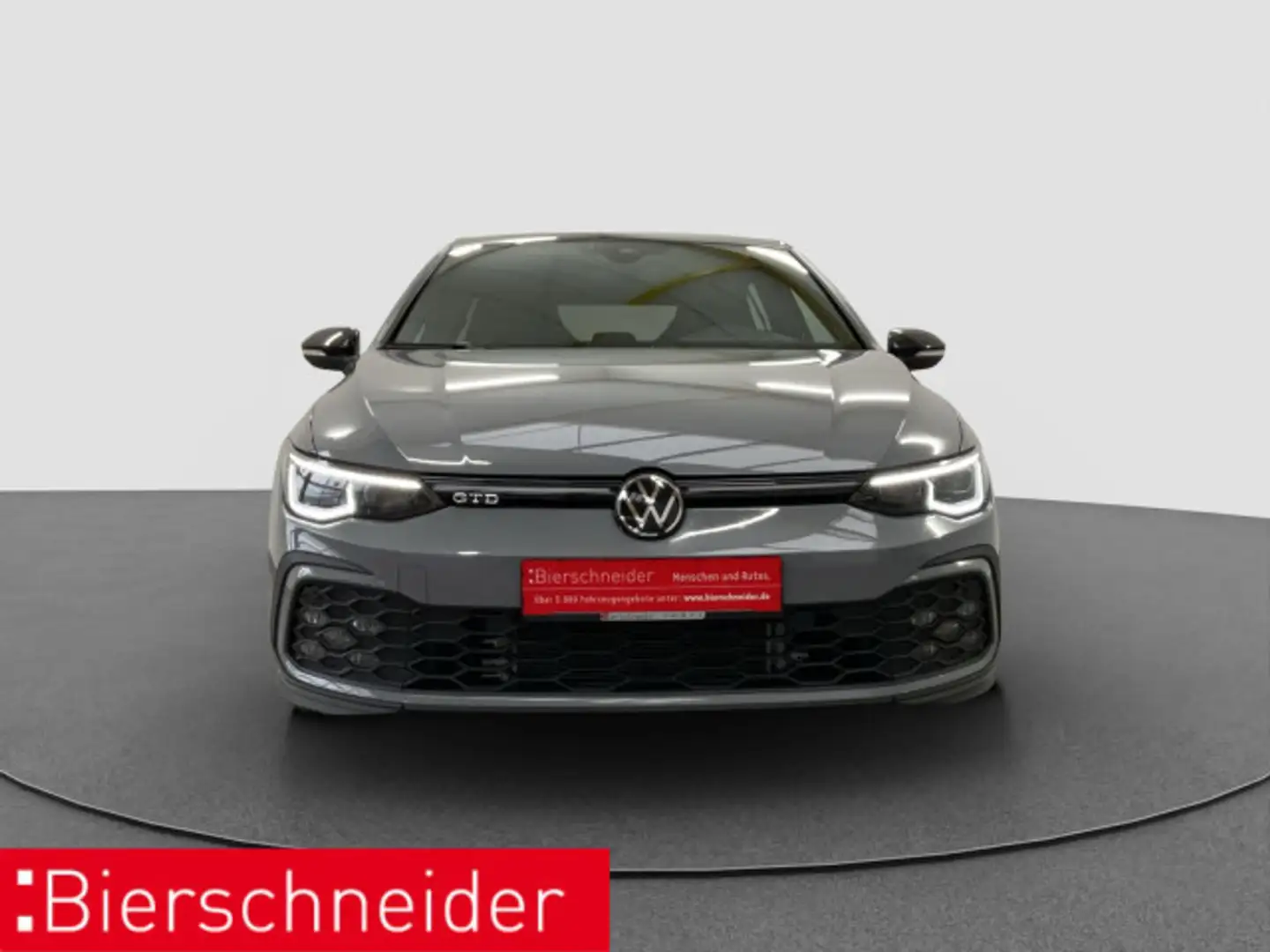 Volkswagen Golf 8 2.0 TDI DSG GTD Black 19 AHK MATRIX PANO Grau - 2