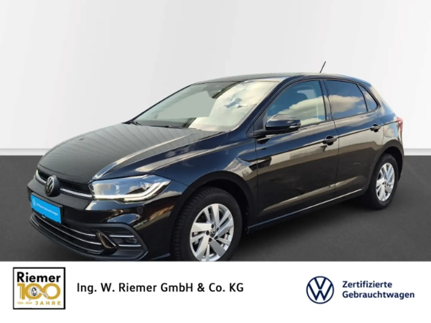 Volkswagen Polo 1,0 TSi DSG Style IQDrive Allwetter ACC Navi Schwarz - 1