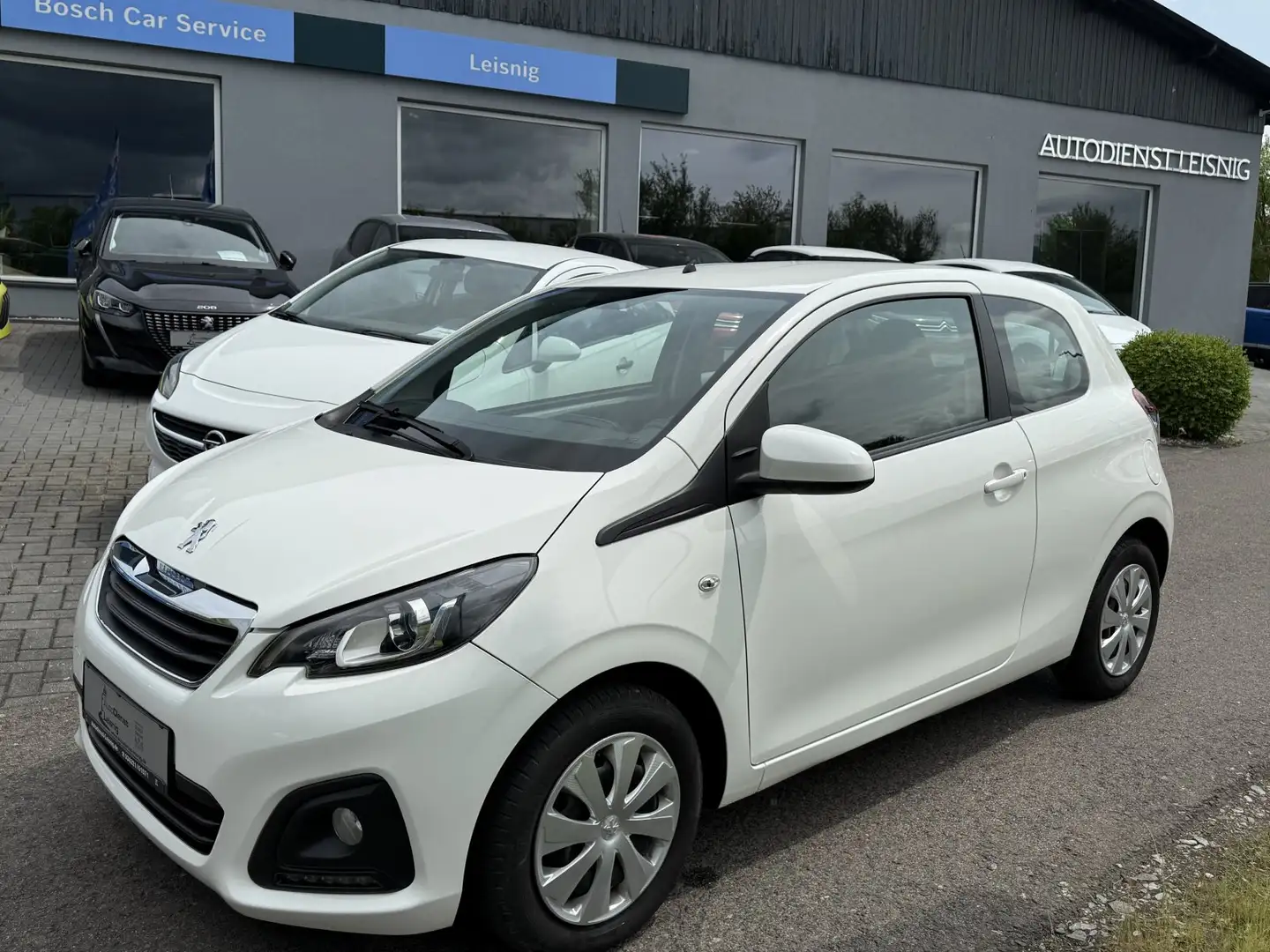 Peugeot 108 1.0 VTi Active (EURO 6d) Klima Allwetter Weiß - 2