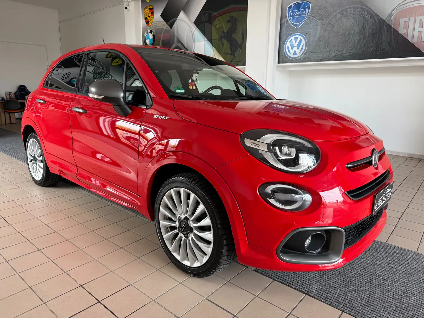 Fiat 500X 500X 1.3 T4 Sport 150cv dct Rood - 1