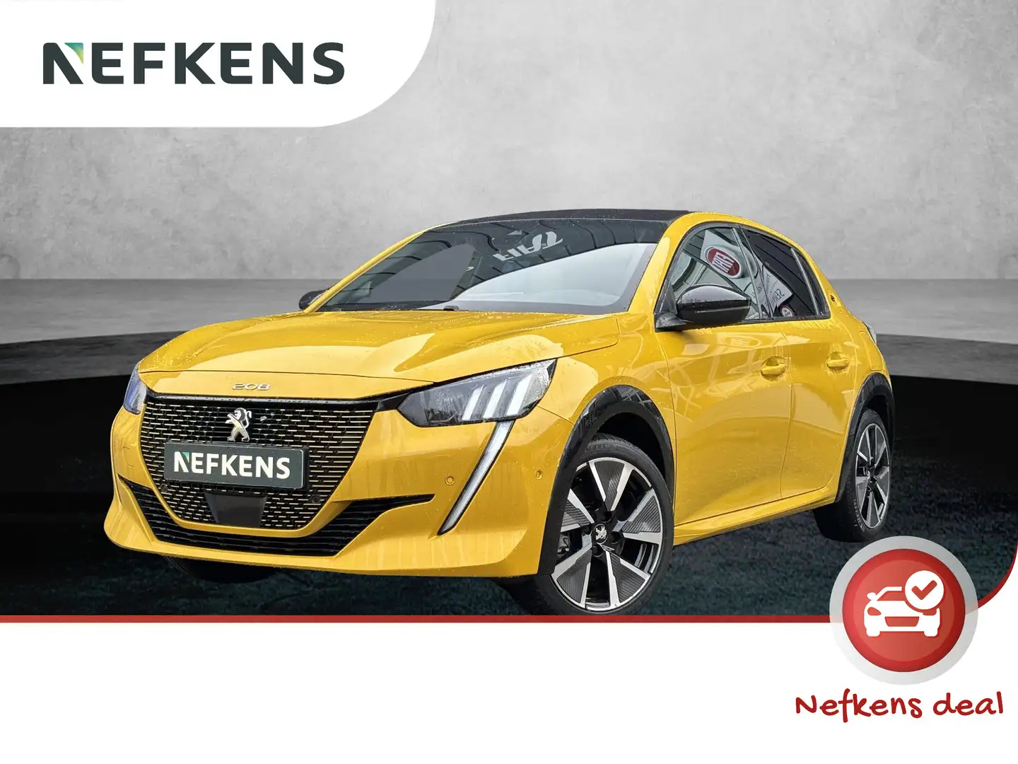Peugeot e-208 50 kWh GT | Navigatie | Achteruitrijcamera | Stoel Jaune - 1