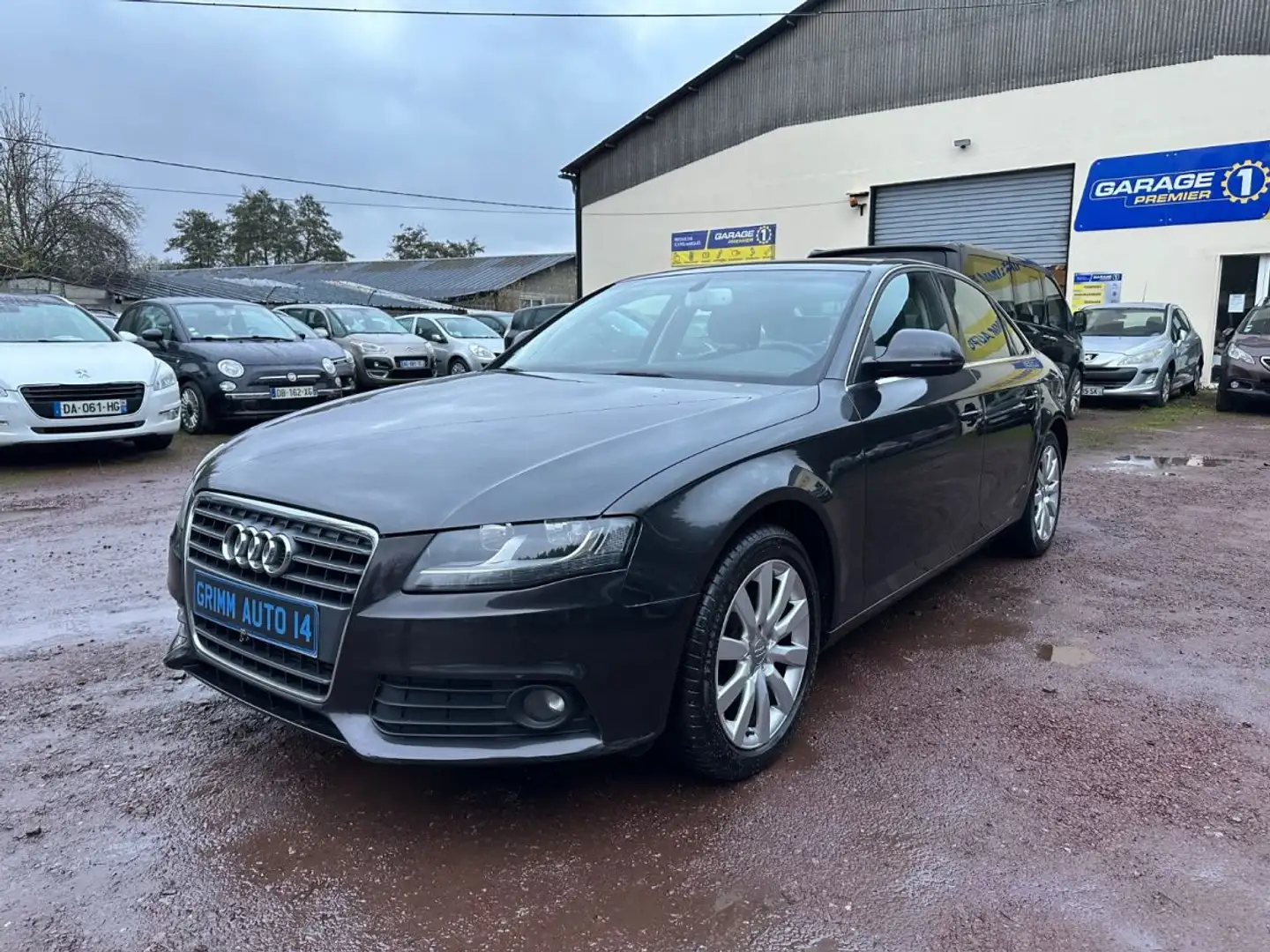 Audi A4 2.0 TDI 143ch Ambition Luxe DPF Gris - 2