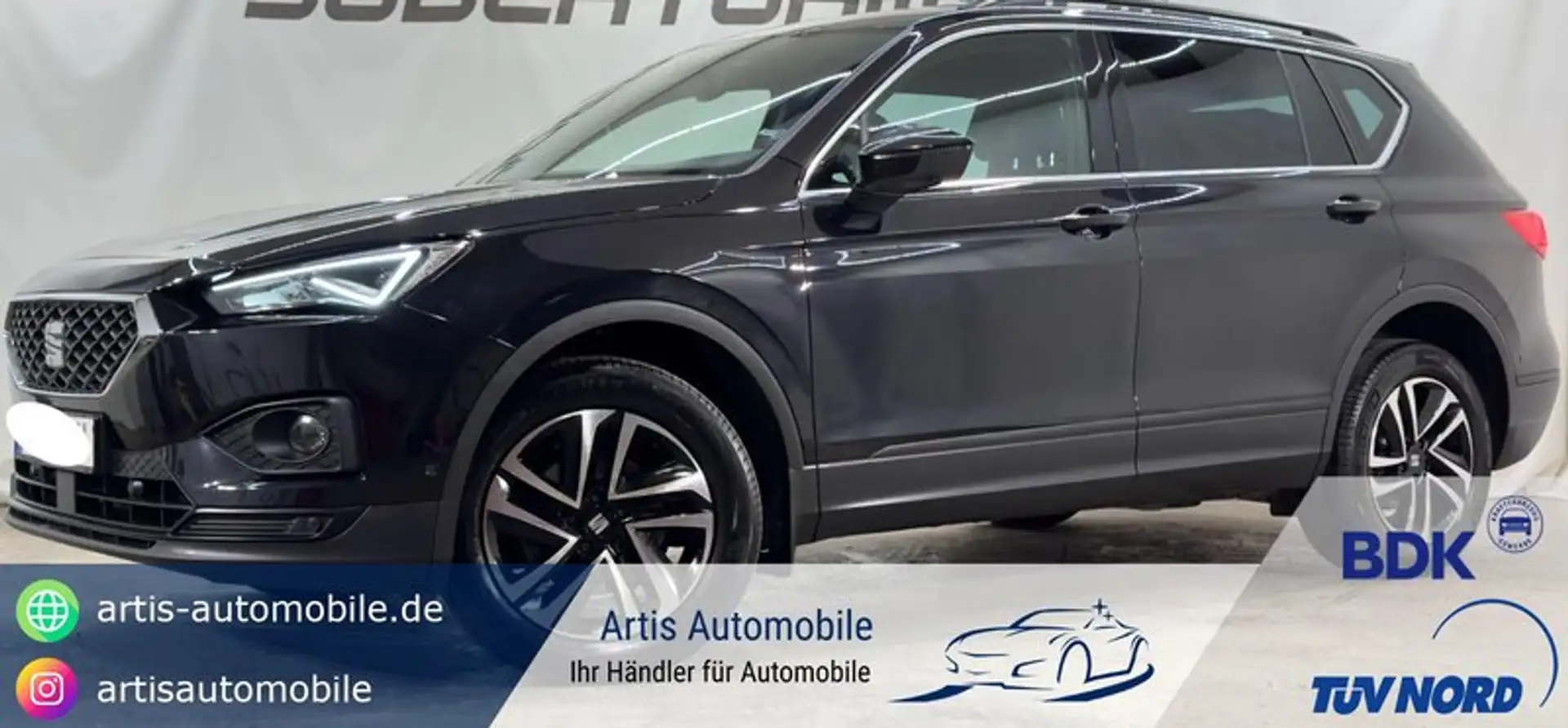 SEAT Tarraco 2.0 TDI Style AHK*KAMERA*BEATS*STANDHEIZUNG Schwarz - 1