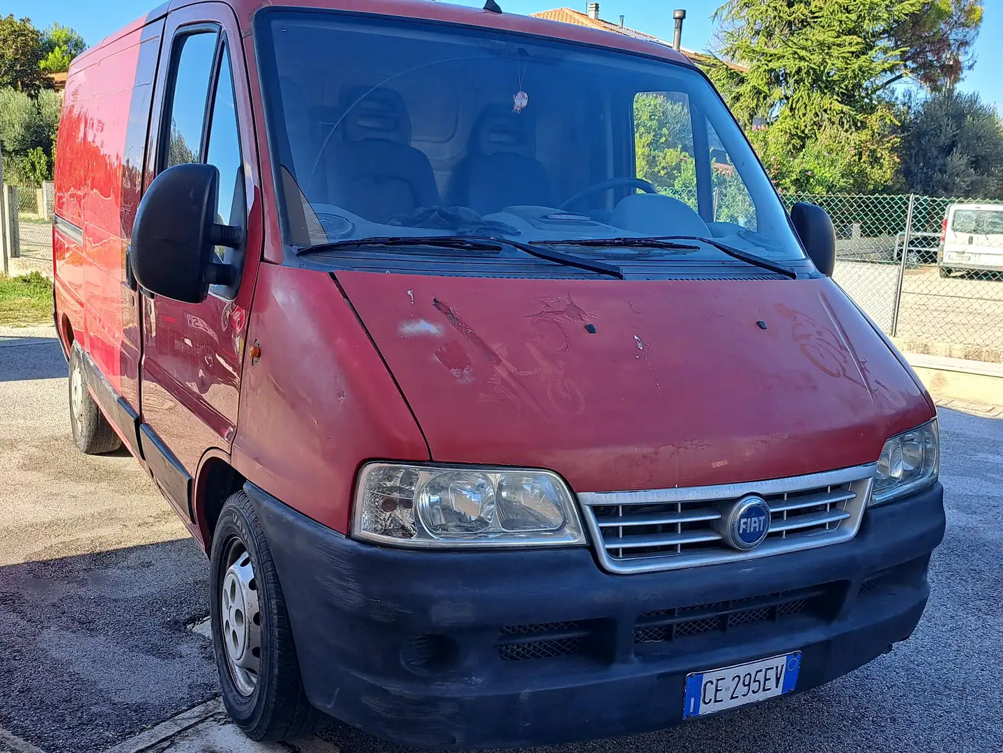 Fiat Ducato 2.8 JTD 3 POSTI-PORTA LATERALE Rosso - 2