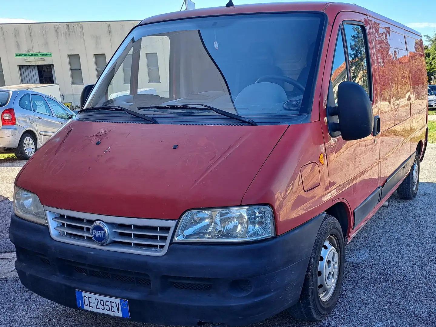 Fiat Ducato 2.8 JTD 3 POSTI-PORTA LATERALE Rosso - 1