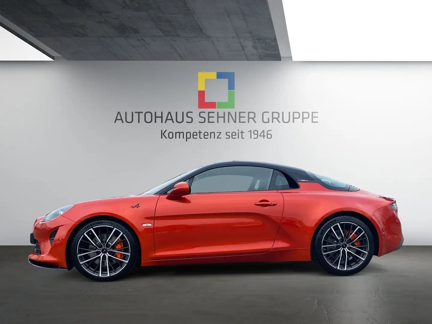 Alpine A110 S 2024 Aero-Paket Navi+Kamera+Focal+CarPlay Narancs - 2