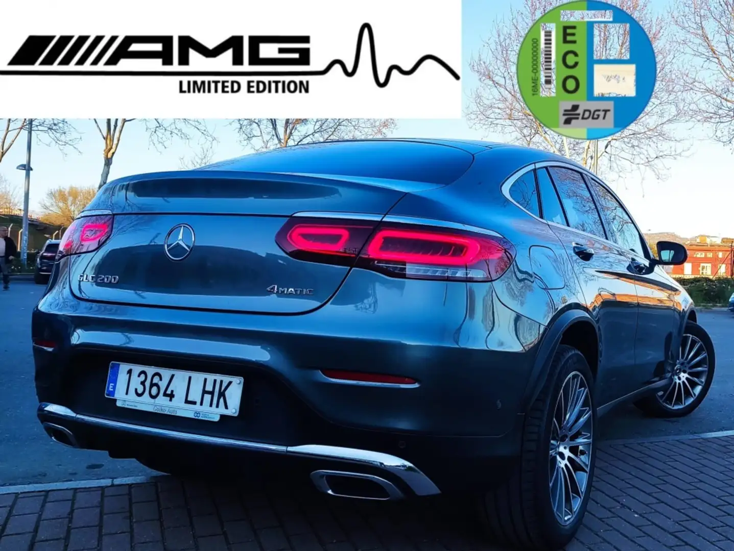 Mercedes-Benz GLC 200 Coupé 4Matic 9G-Tronic Gris - 1