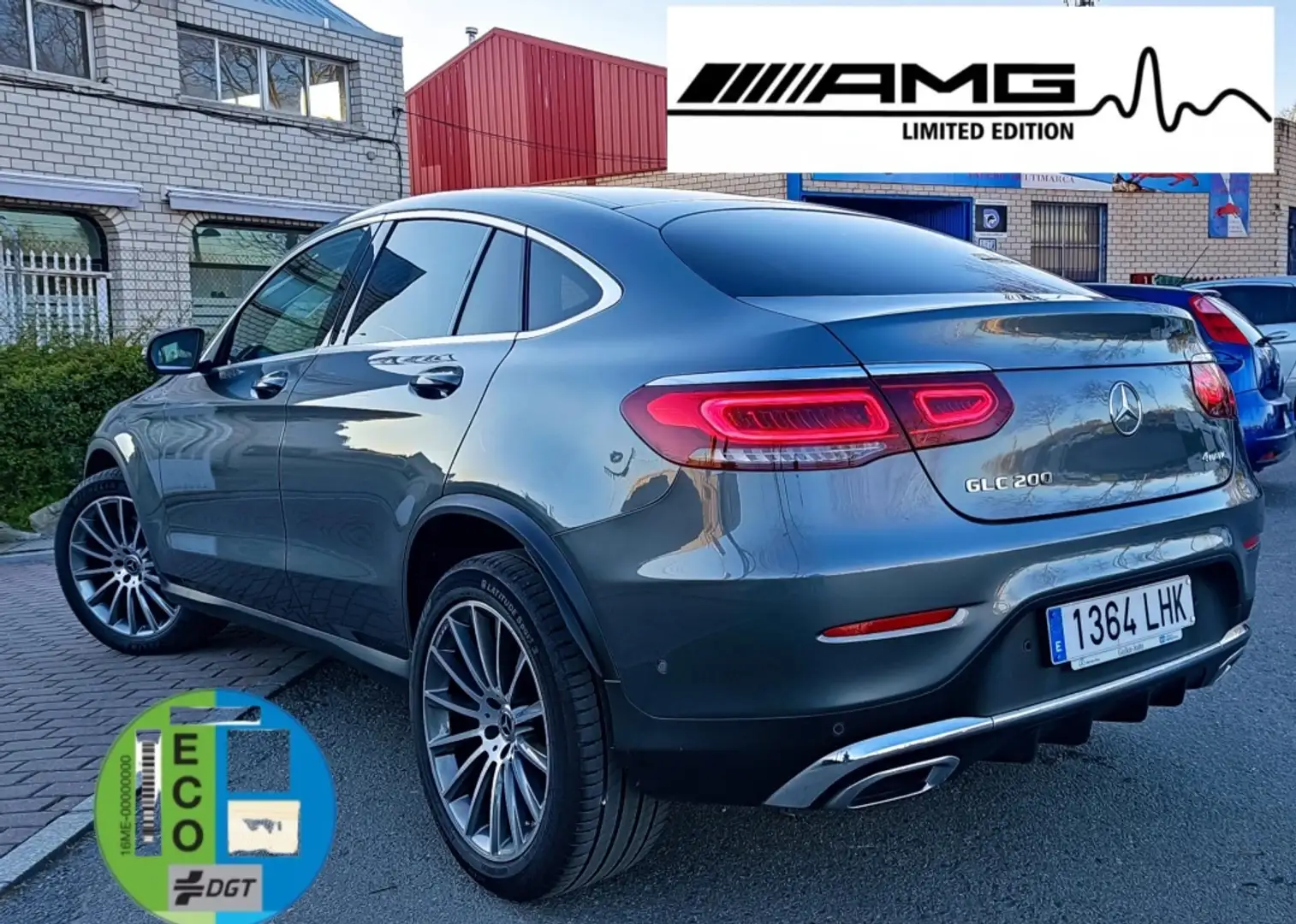 Mercedes-Benz GLC 200 Coupé 4Matic 9G-Tronic Gris - 2