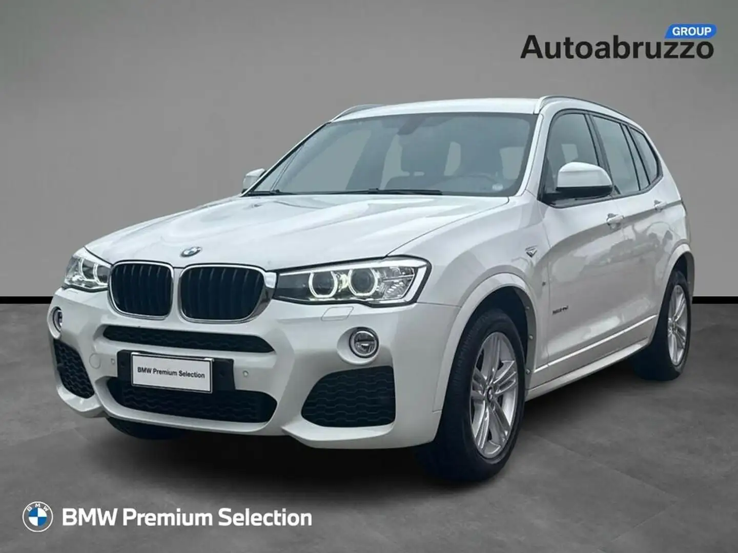 BMW X3 xdrive20d Msport auto Bianco - 1